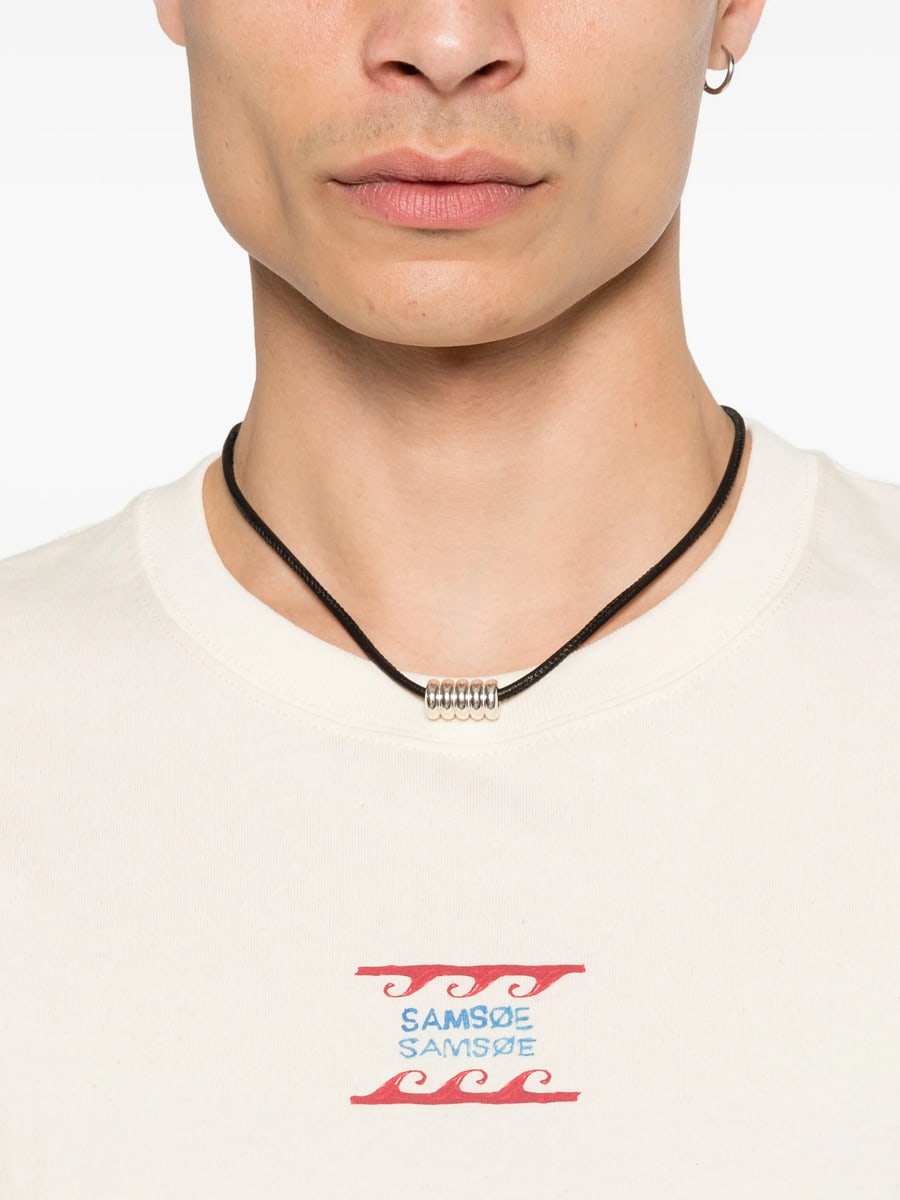 Samsoe Samsoe Samsoe Samsoe Sagergei Graphic-print T-shirt, view 3