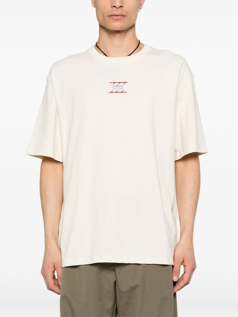 Samsoe Samsoe Samsoe Samsoe Sagergei Graphic-print T-shirt, view 4
