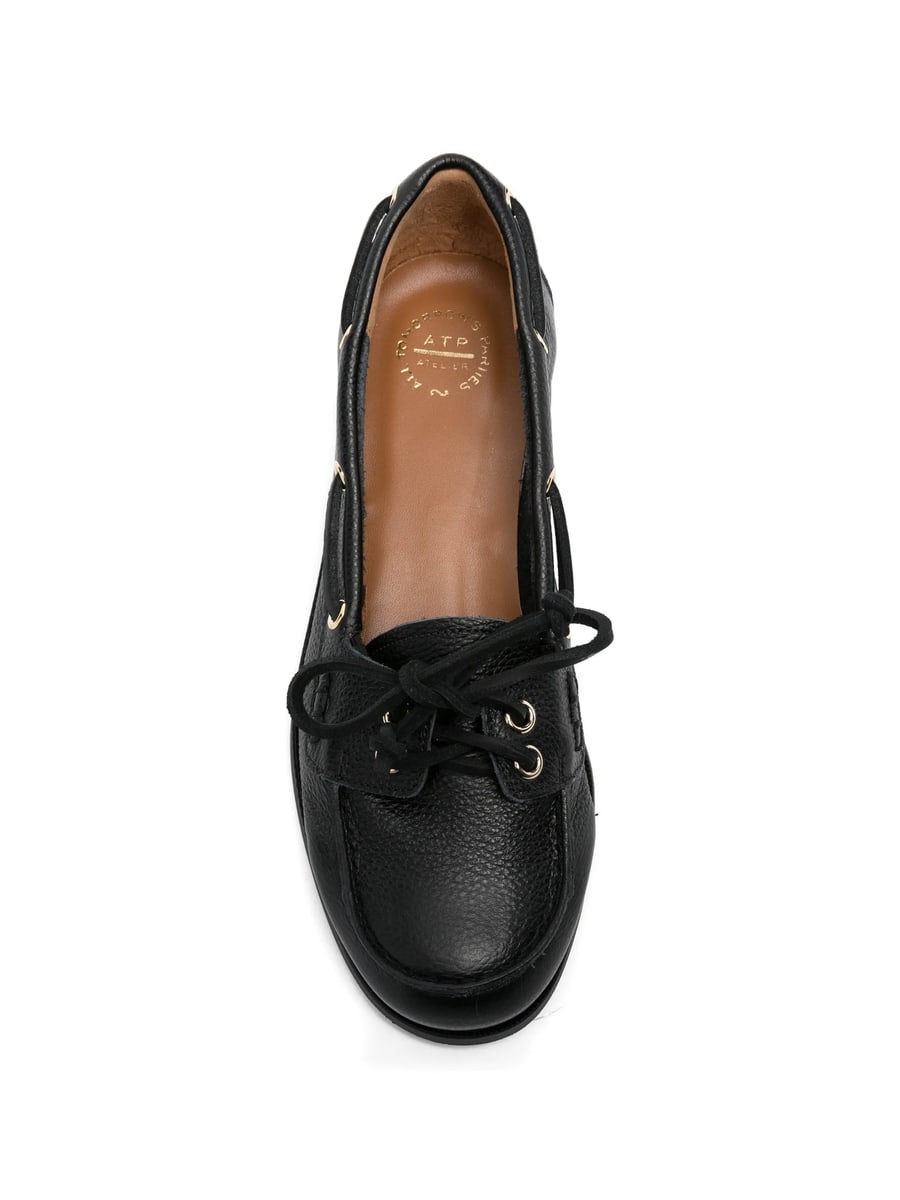 Atp Atelier Atp Atelier Nesso Lace-up Boat Shoes, view 4