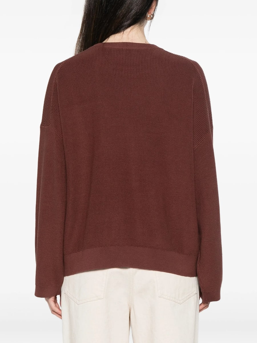 Brunello Cucinelli Brunello Cucinelli Patch Pocket Ribbed Knit Sweater, view 3