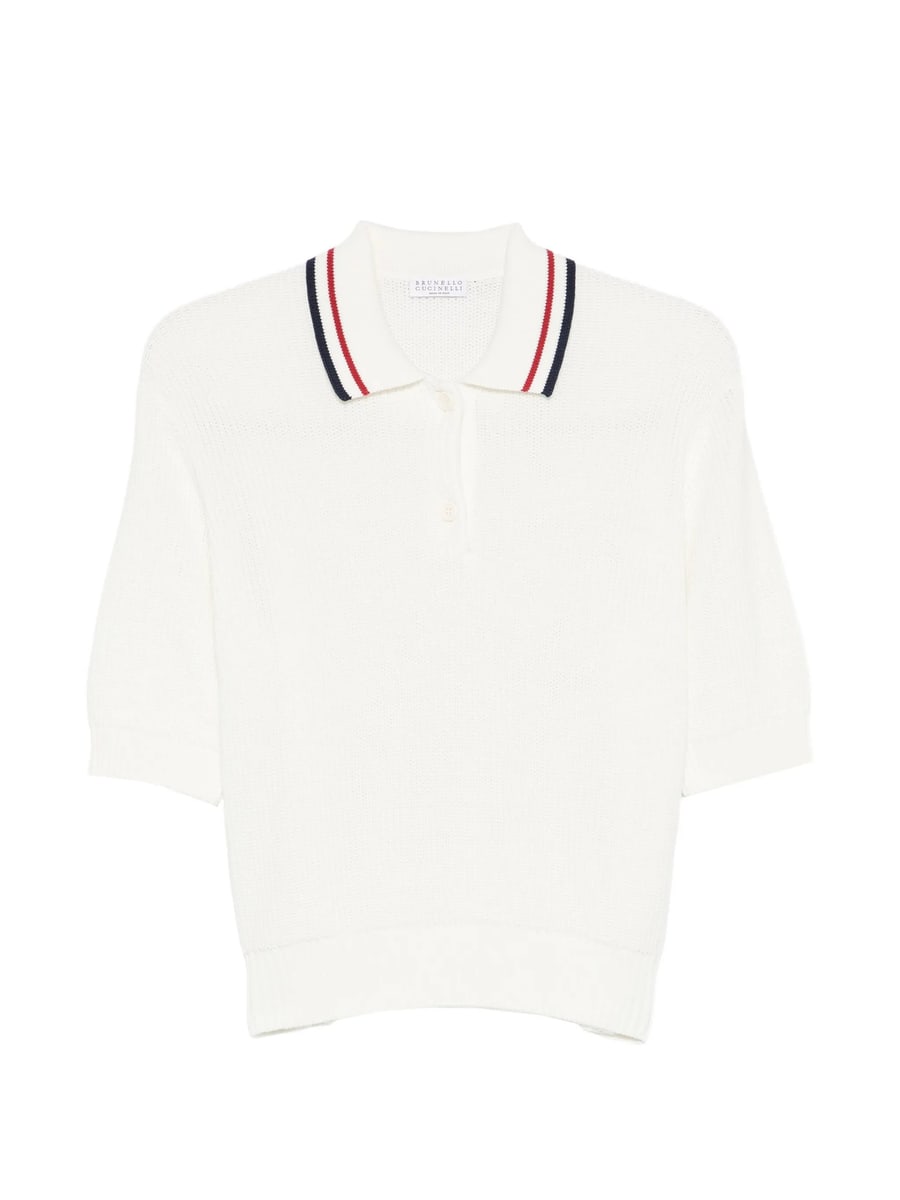 Brunello Cucinelli Brunello Cucinelli Collared Ribbed Knitwear