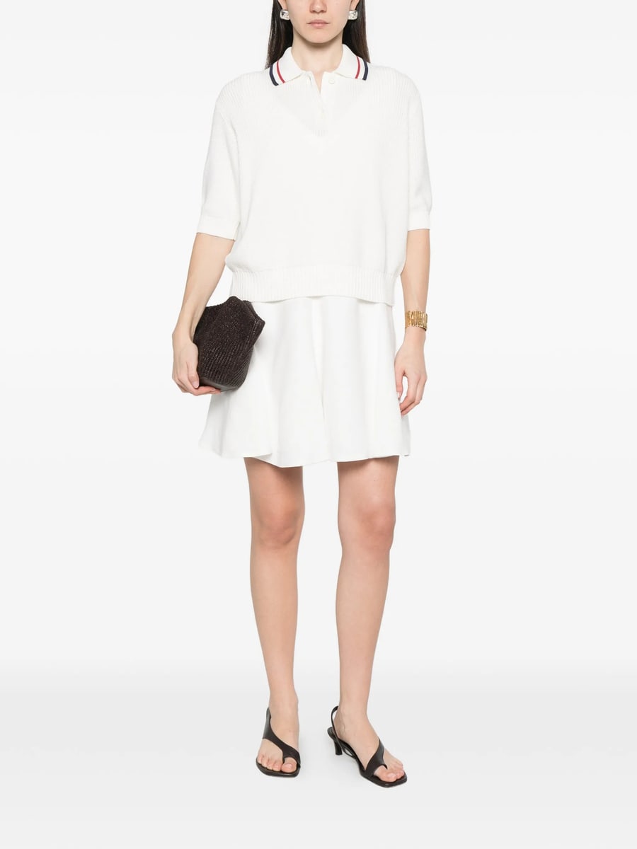 Brunello Cucinelli Brunello Cucinelli Collared Ribbed Knitwear, view 2