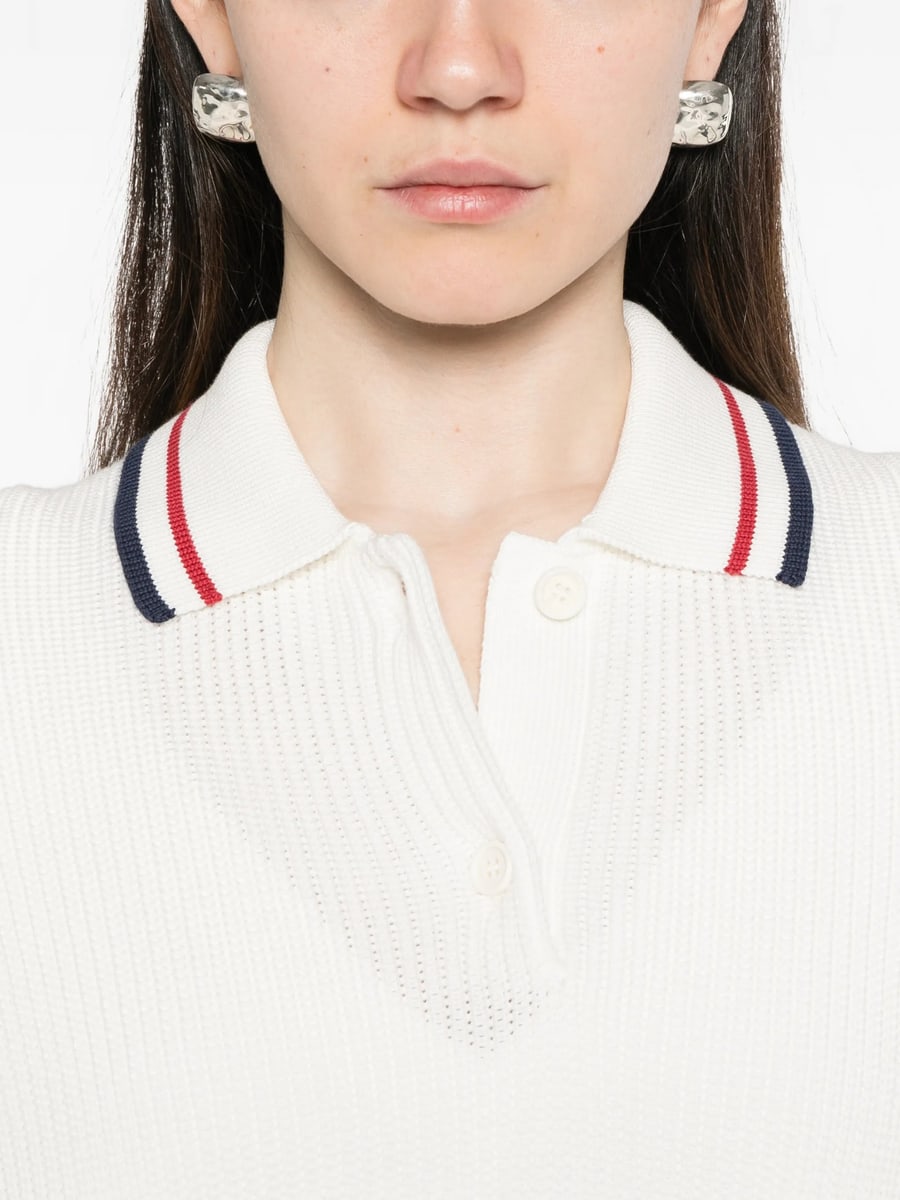 Brunello Cucinelli Brunello Cucinelli Collared Ribbed Knitwear, view 4