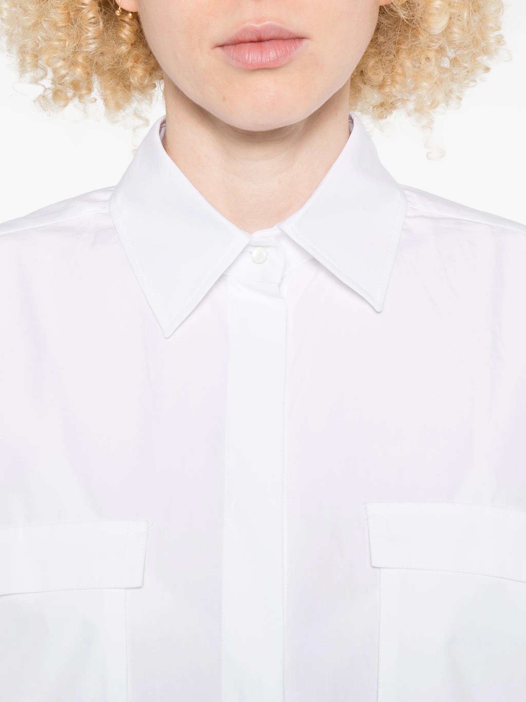 Max Mara Max Mara Pocket Layered Shirt, view 2