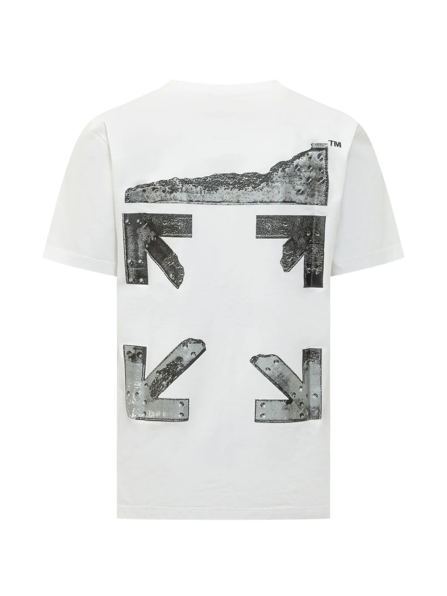 Off-White Off-white Arrows Logo-print T-shirt, view 2