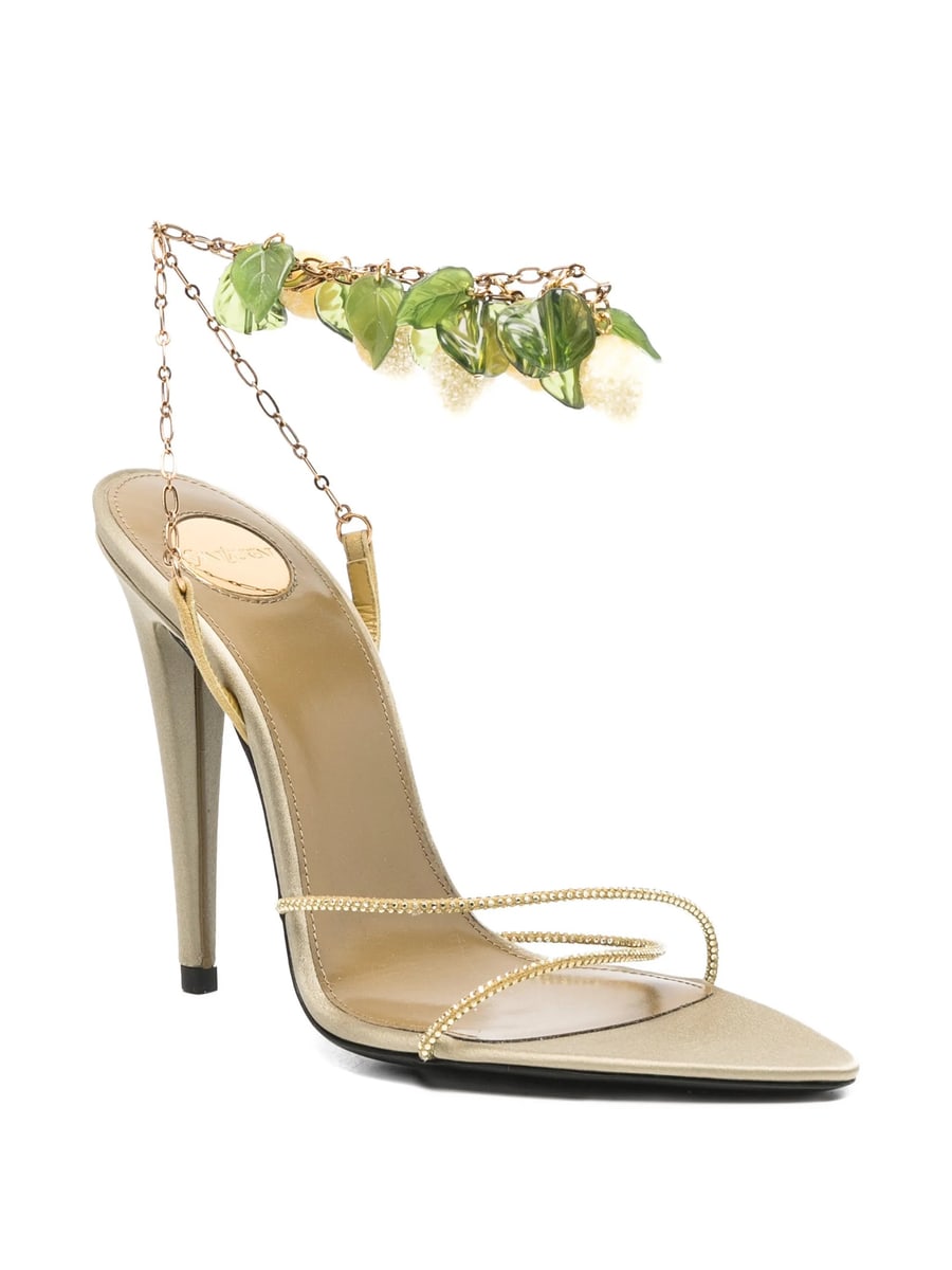 Saint Laurent Saint Laurent Pointed-toe Sandals, view 2