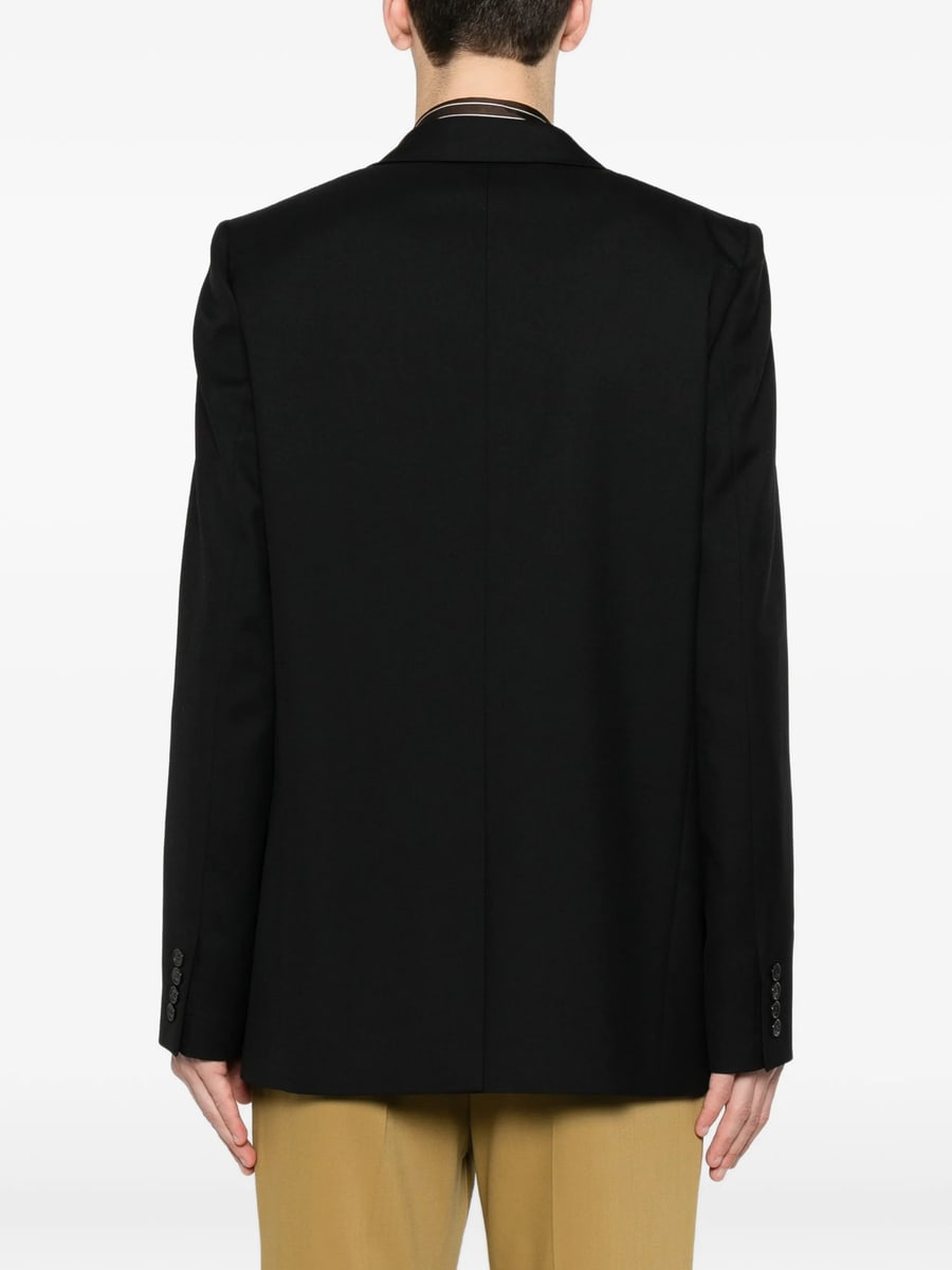 Saint Laurent Saint Laurent Flap-pocket Blazer, view 4