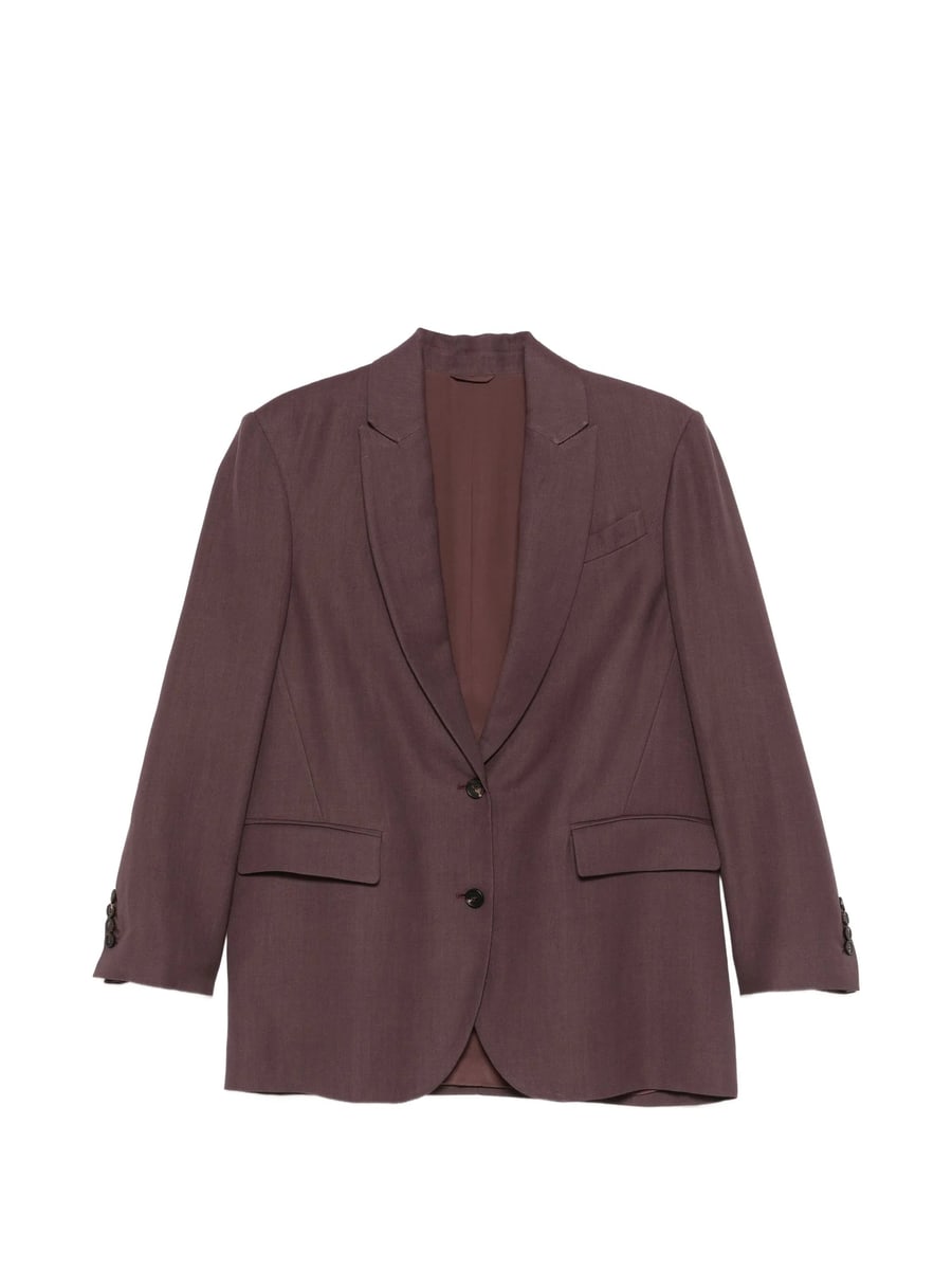 Brunello Cucinelli Brunello Cucinelli Flap-pocket Button Blazer