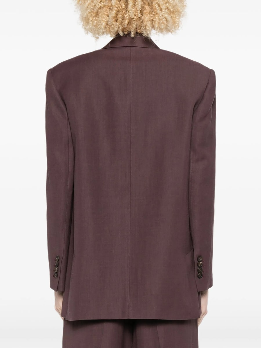 Brunello Cucinelli Brunello Cucinelli Flap-pocket Button Blazer, view 4