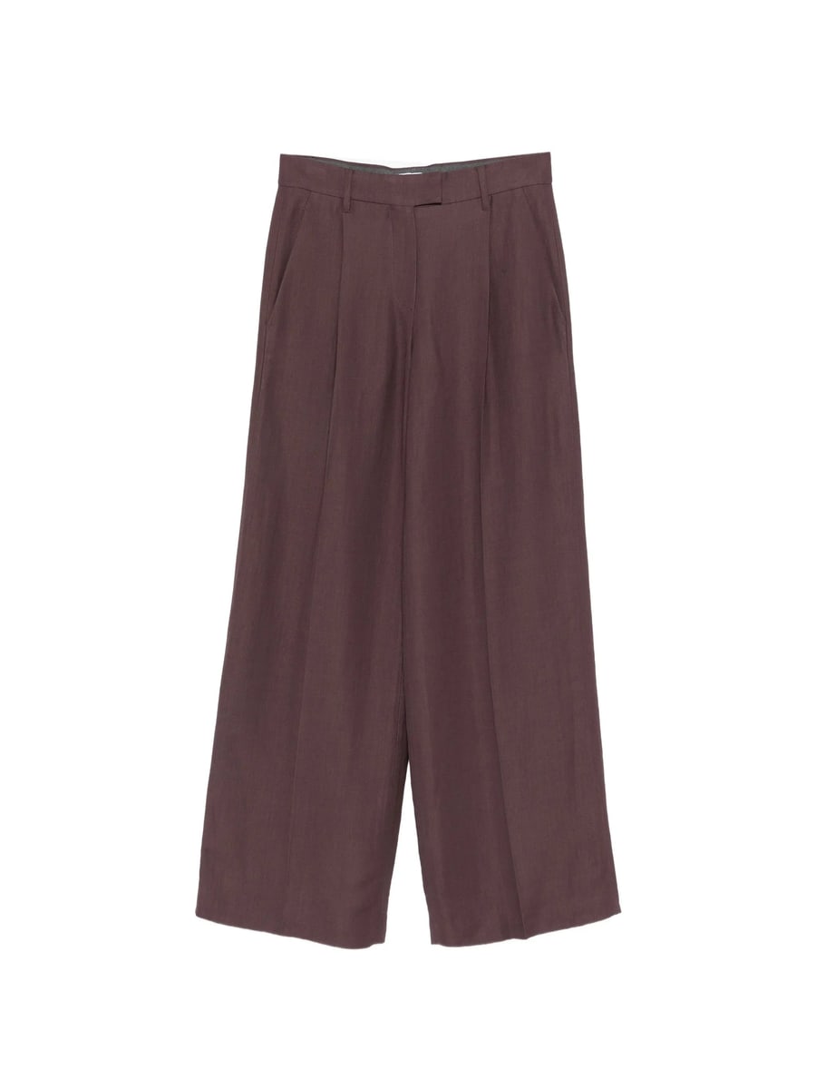 Brunello Cucinelli Brunello Cucinelli Pleated Wide-leg Trousers