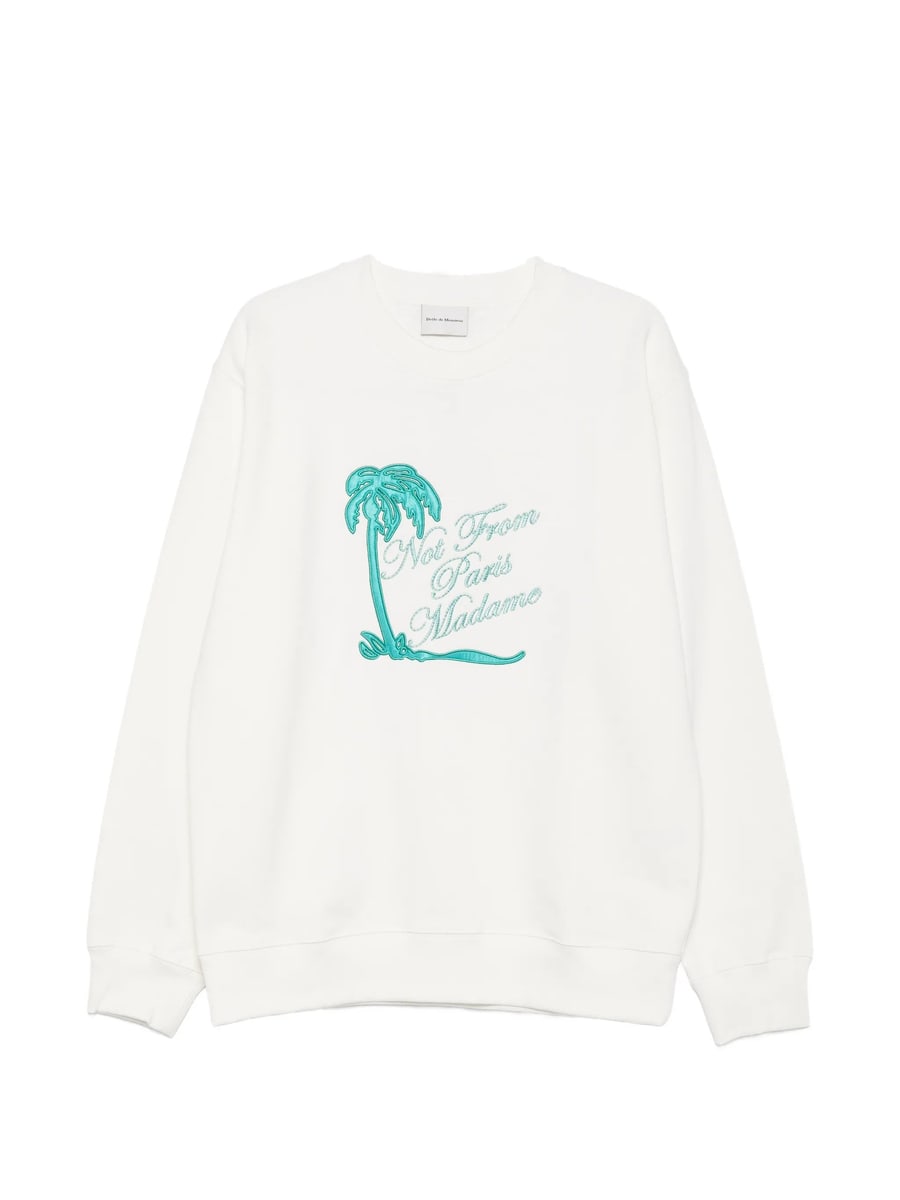Drole De Monsieur Drole De Monsieur Slogan Palmiers Sweatshirt