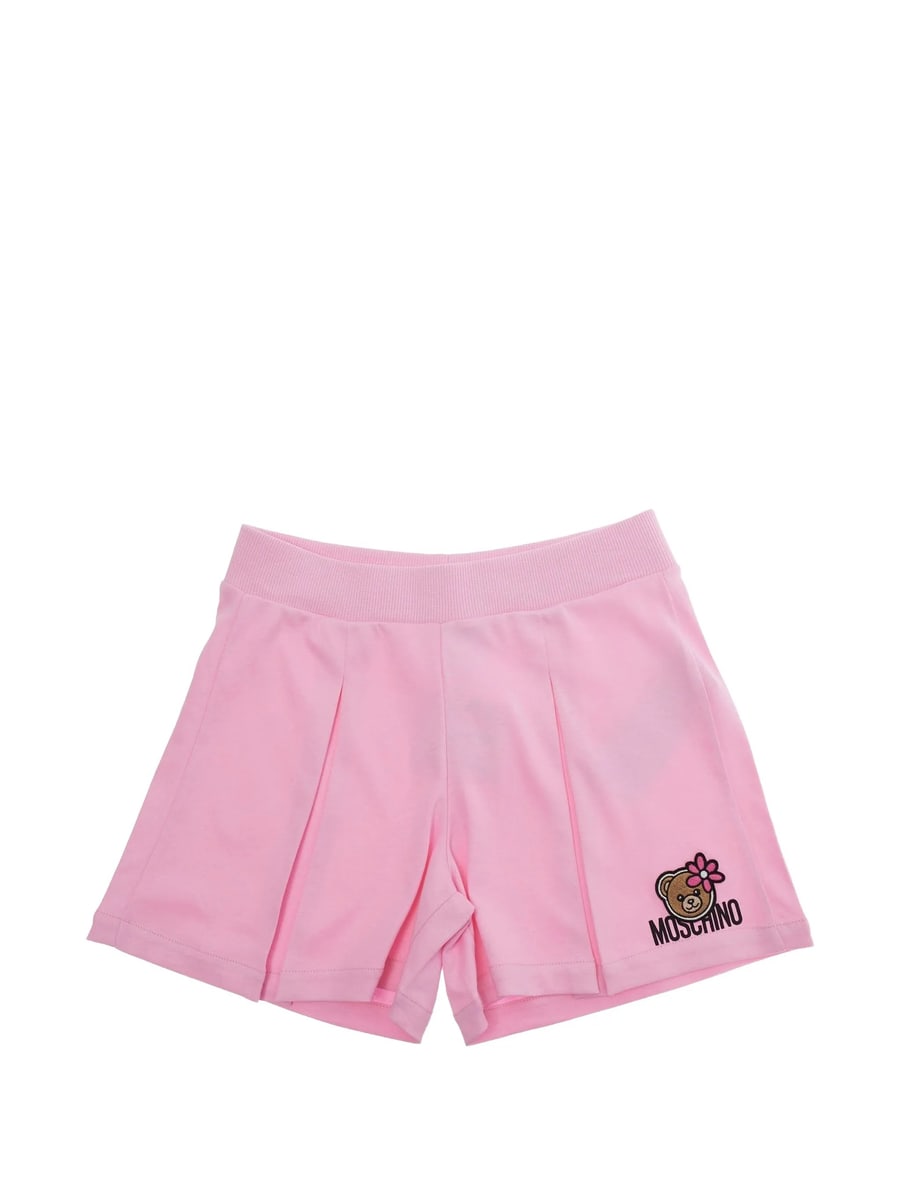 Moschino Moschino Embroidery Pleated Shorts