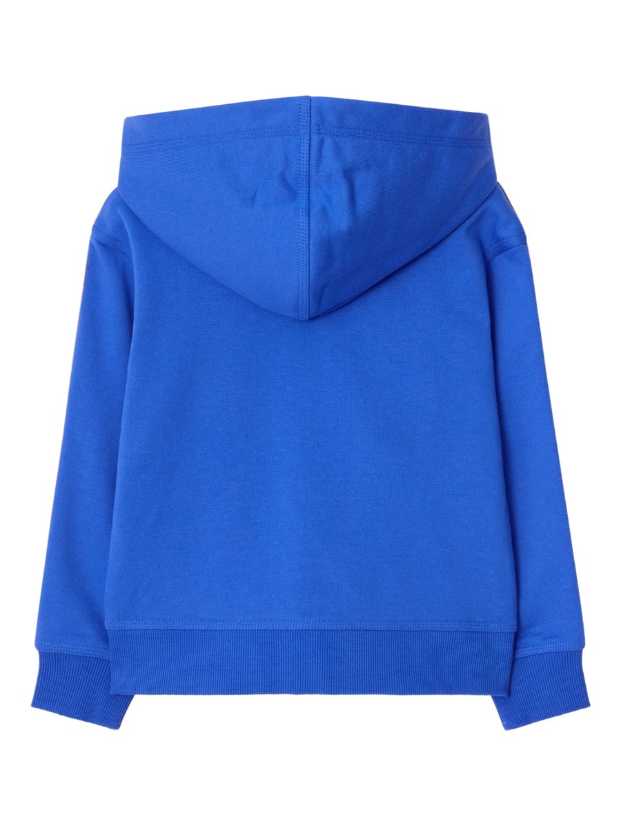 Burberry Burberry Check-trim Zip-up Hoodie, view 2