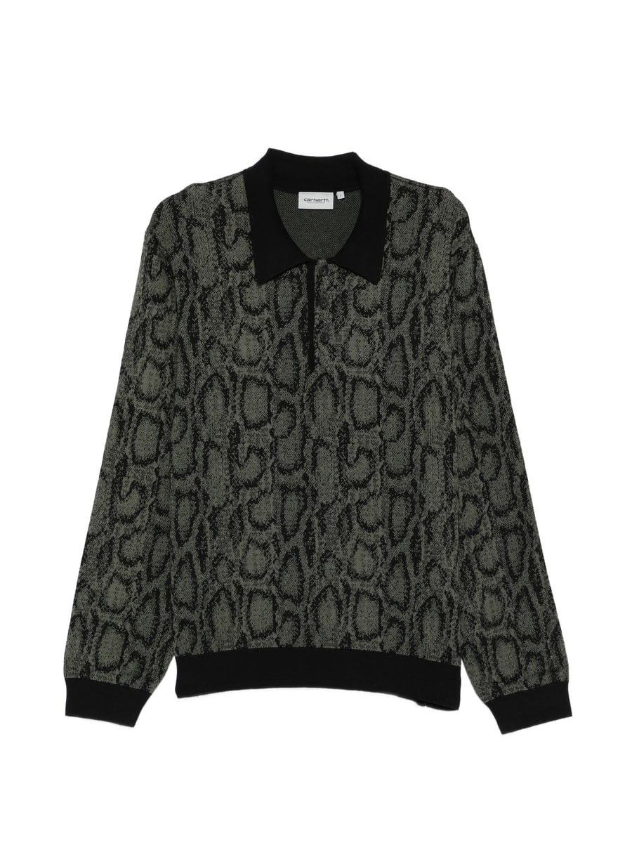 Carhartt Carhartt Snake-print Polo Shirt