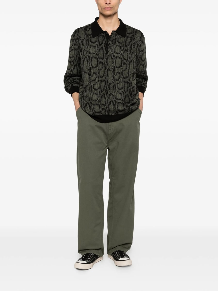 Carhartt Carhartt Snake-print Polo Shirt, view 3