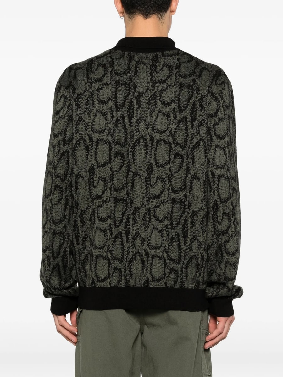 Carhartt Carhartt Snake-print Polo Shirt, view 5