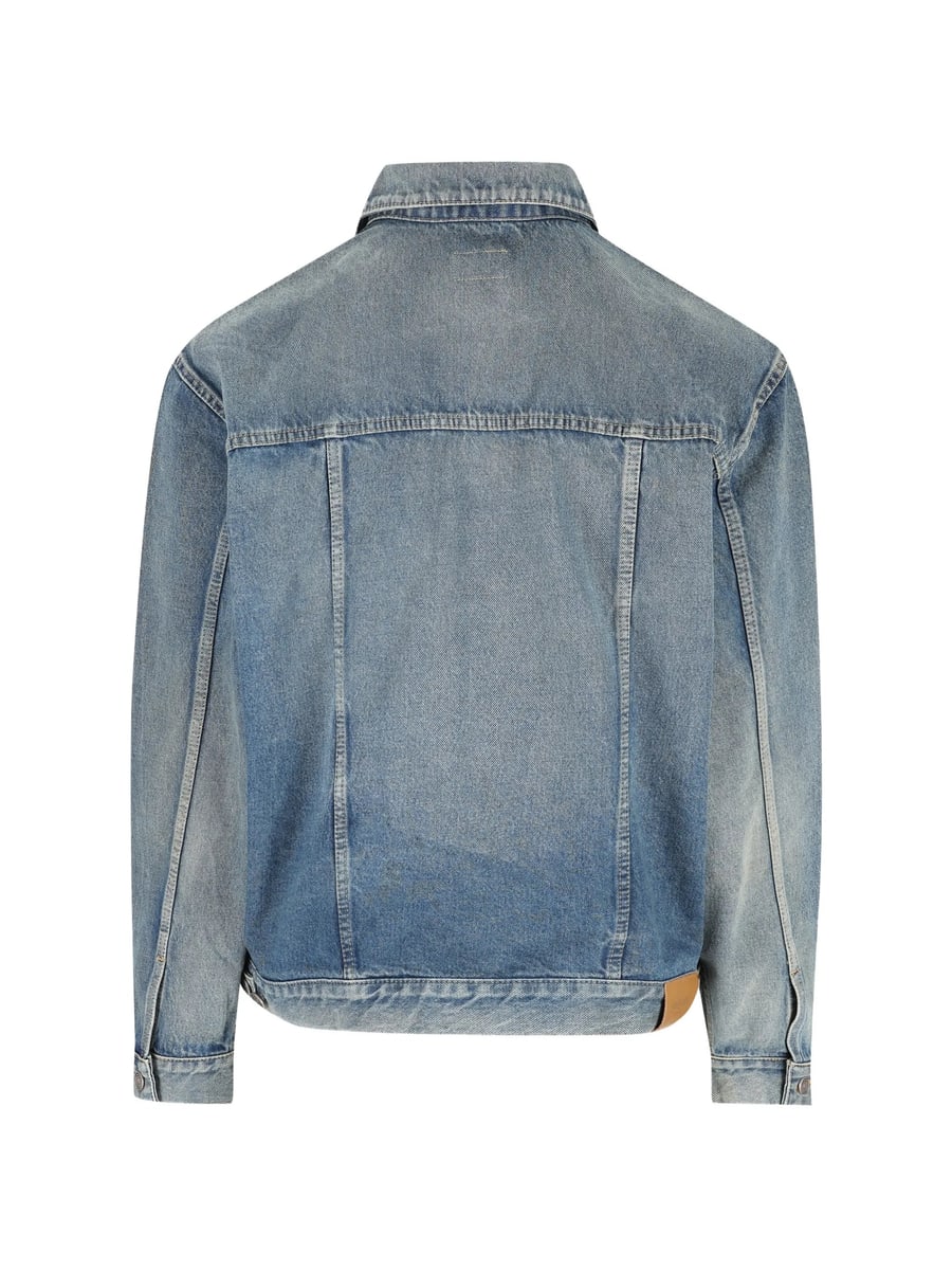 Saint Laurent Saint Laurent Pocket Denim Jacket, view 4