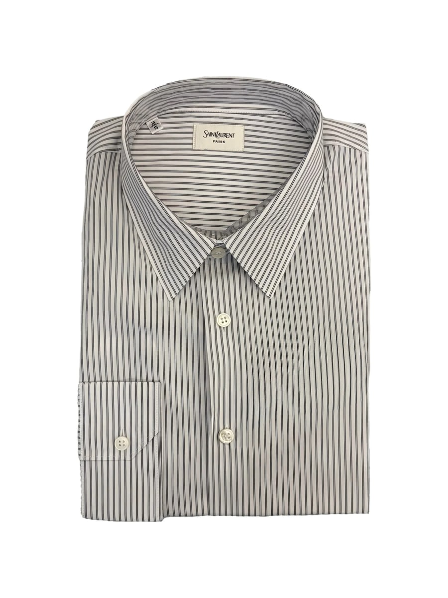 Saint Laurent Saint Laurent Striped Buttoned Shirt