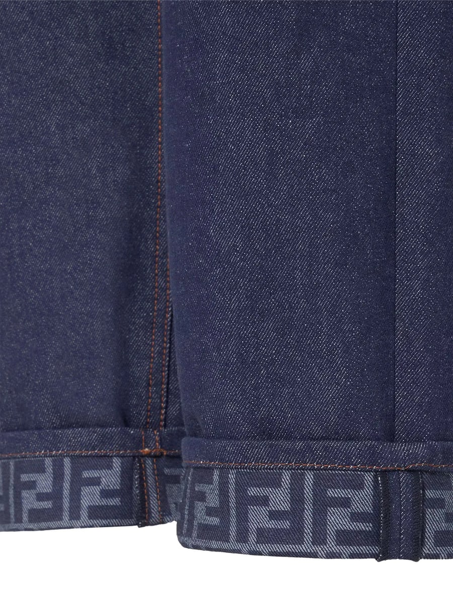 Fendi Fendi Five-pockets Denim Jeans, view 3