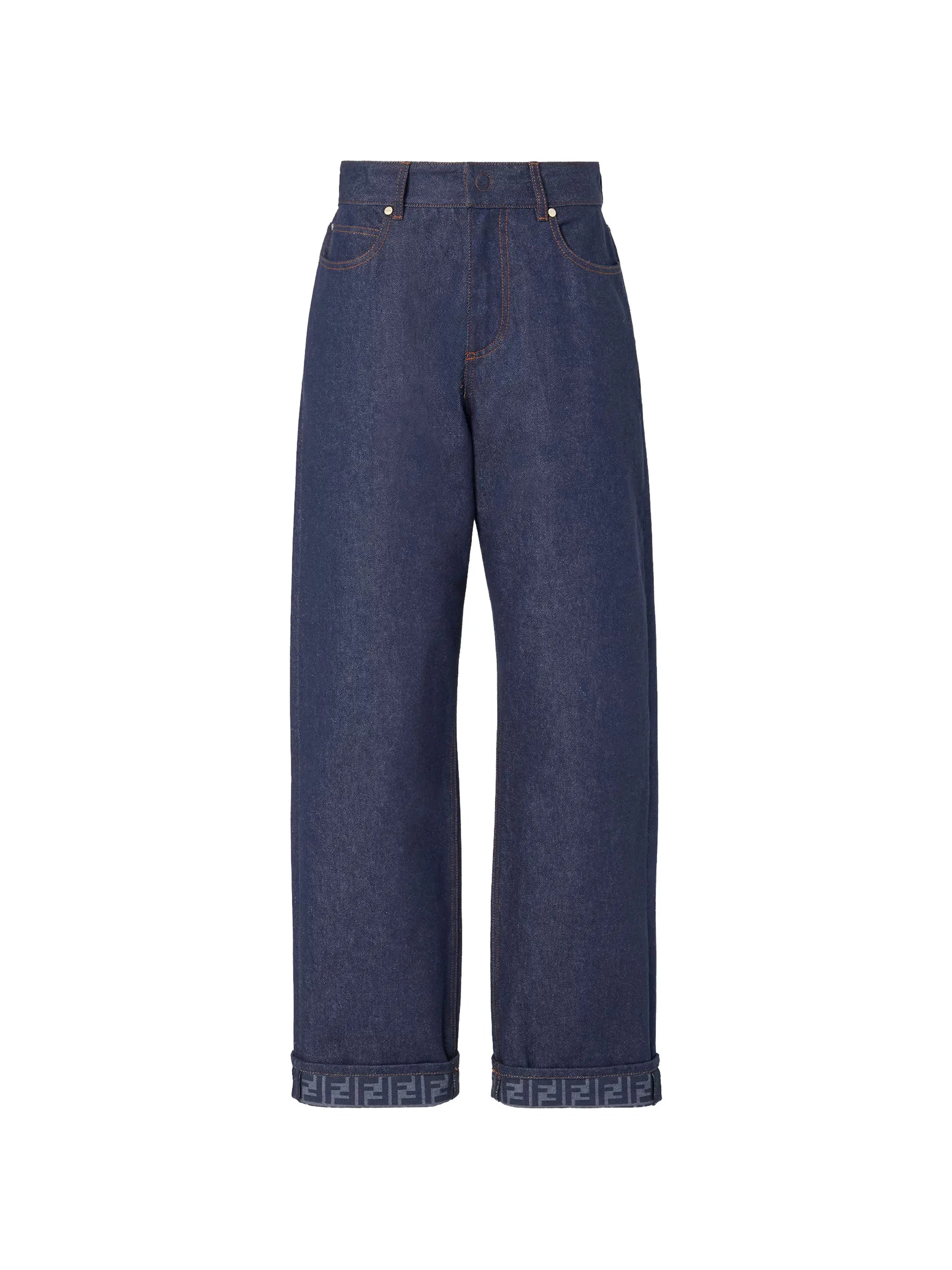 Fendi Fendi Five-pockets Denim Jeans