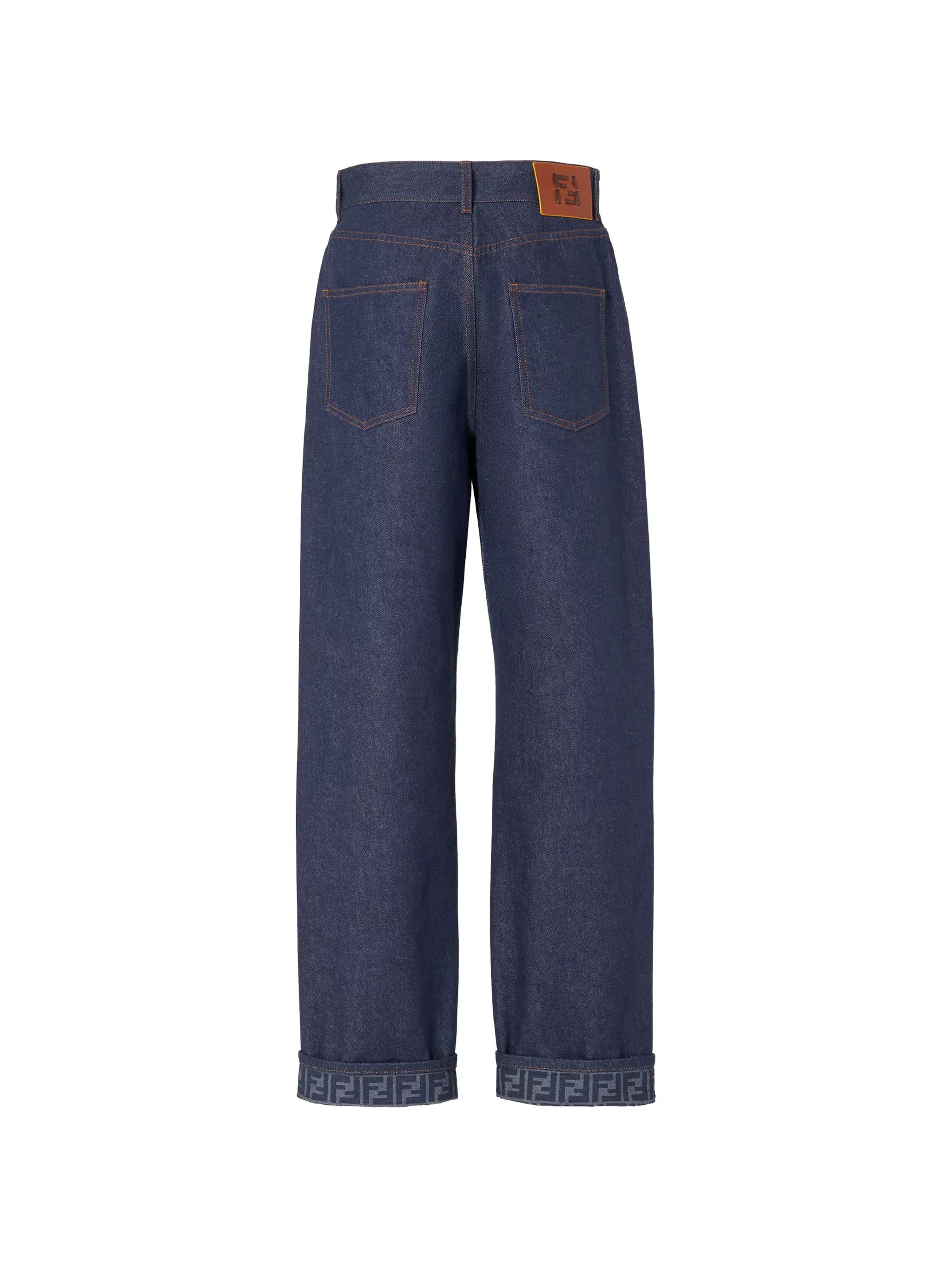 Fendi Fendi Five-pockets Denim Jeans, view 2