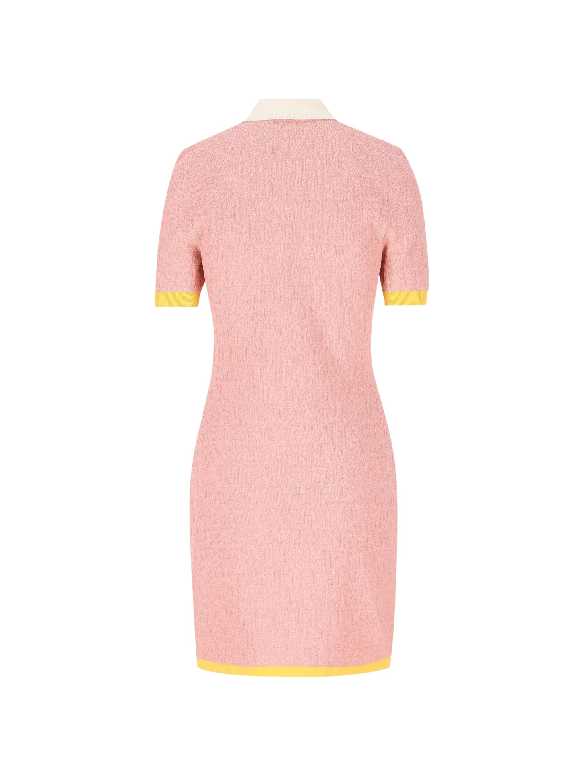 Fendi Fendi FF Jacquard Polo Dress, view 2