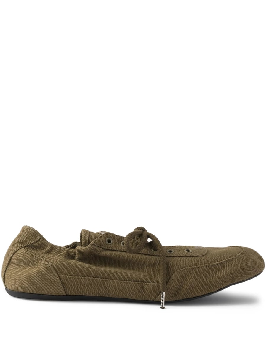 Prada Prada Collapse Canvas Sneakers