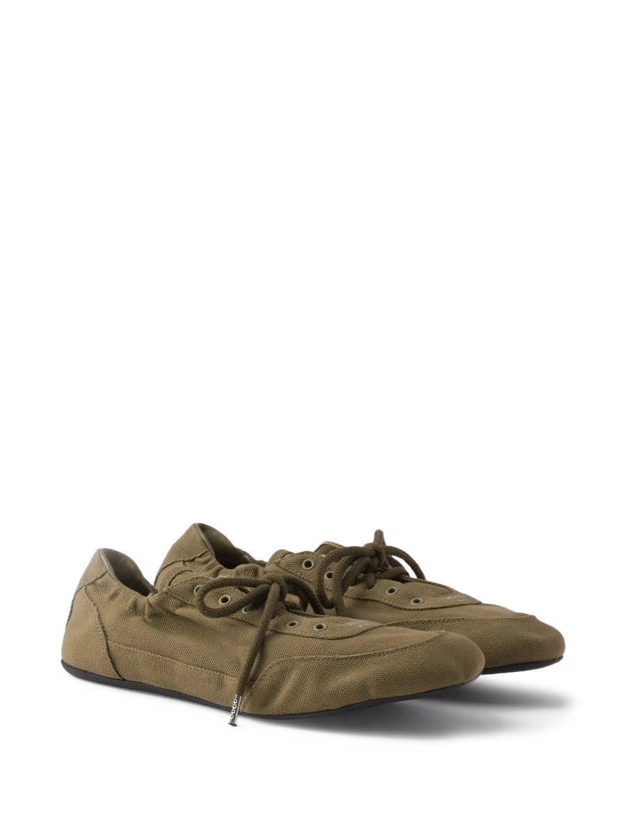 Prada Prada Collapse Canvas Sneakers, view 3