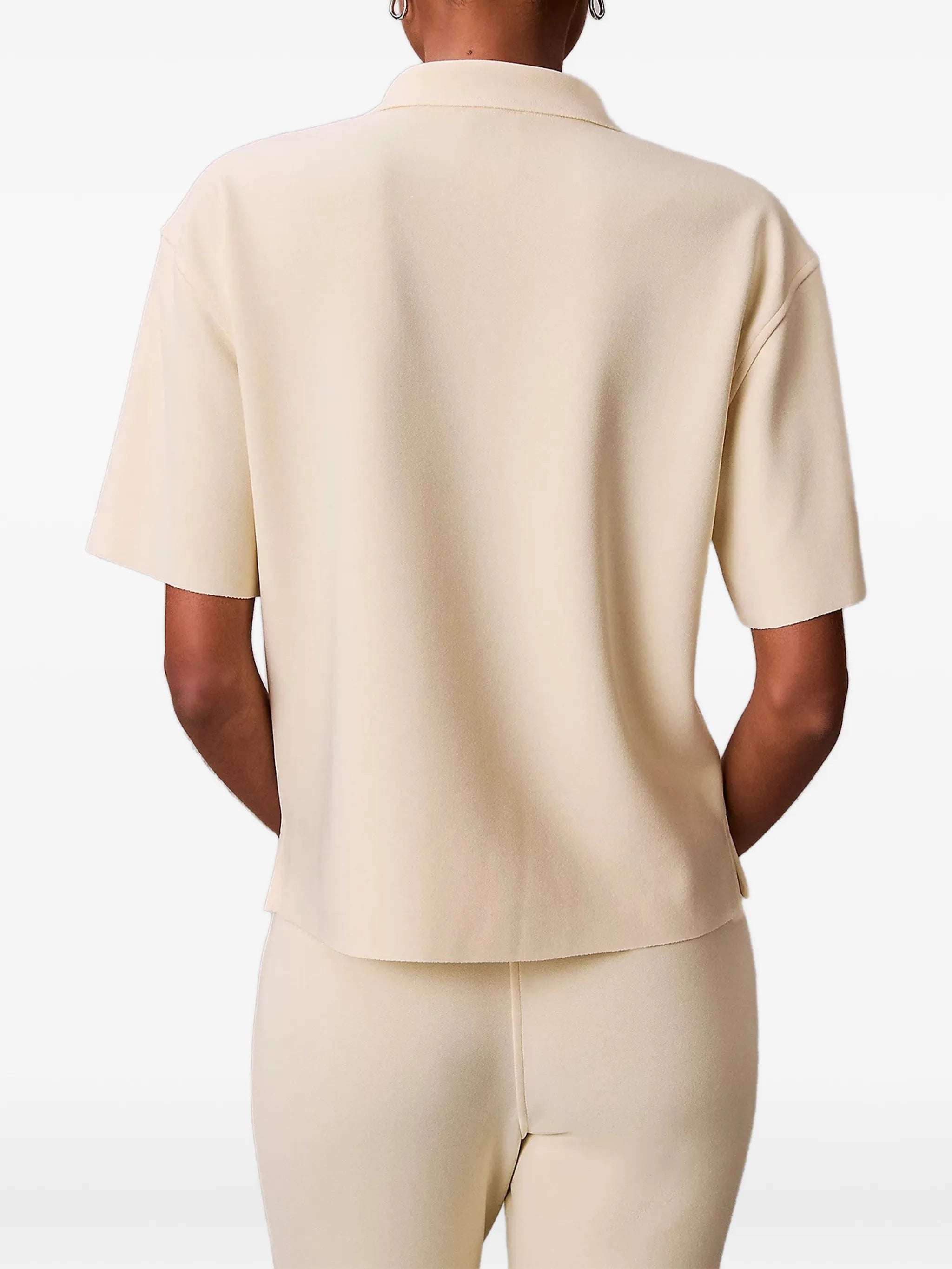 Calvin Klein Calvin Klein Zip Front Polo Shirt, view 2