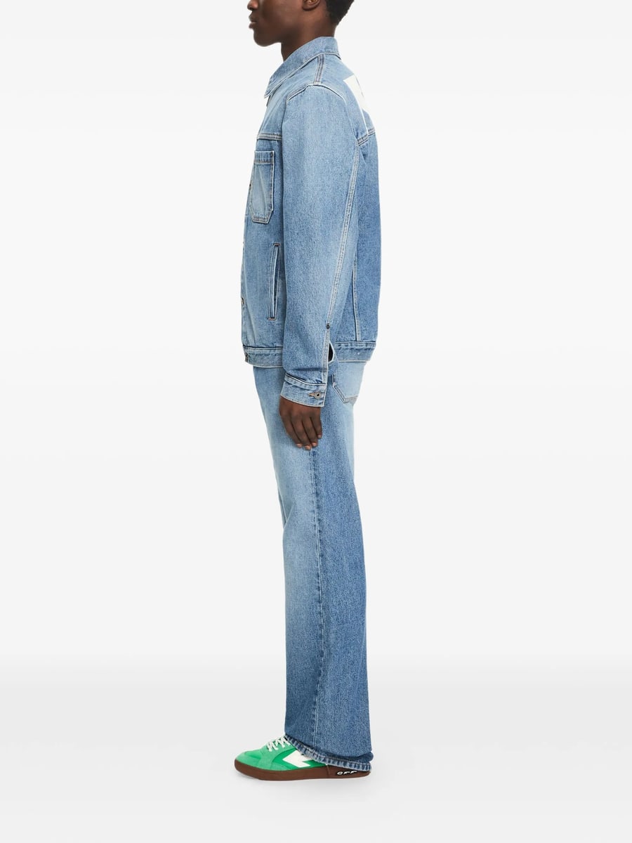 Off-White Off-white Half Arrow Denim Skate Jacket, view 4
