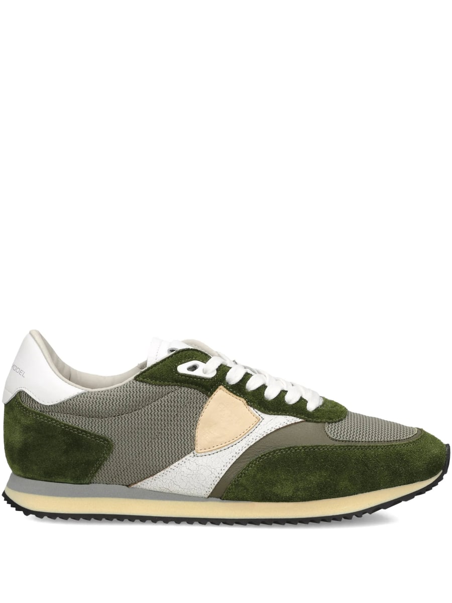 Philippe Model Philippe Model Suede Panelled Trainers