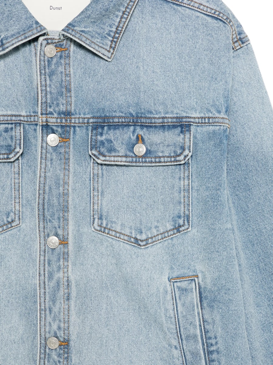 Dunst Dunst Flap-pocket Denim Jacket, view 3