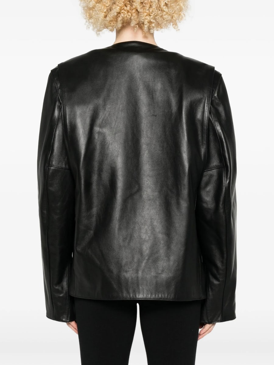 Toteme Toteme Collarless Pocket Jacket, view 2