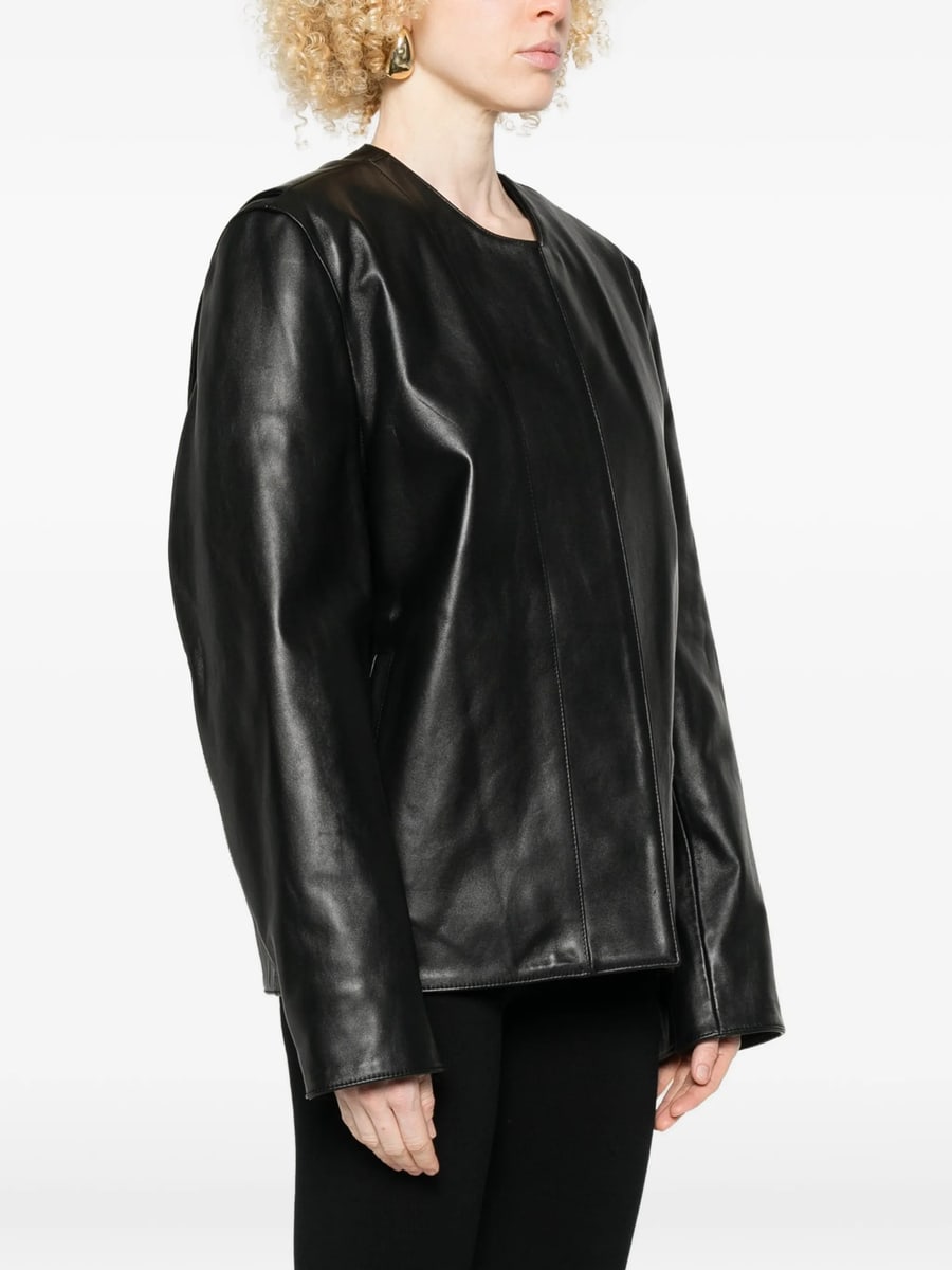 Toteme Toteme Collarless Pocket Jacket, view 3