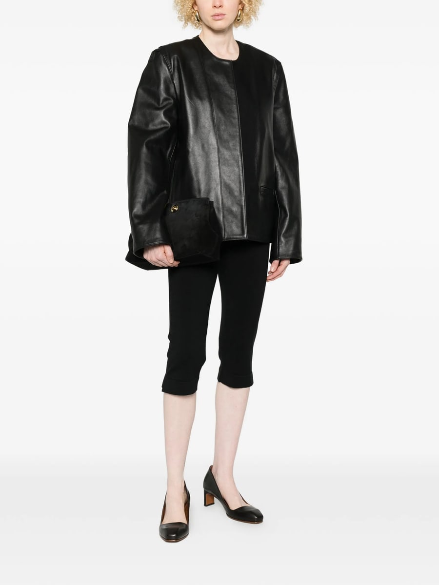 Toteme Toteme Collarless Pocket Jacket, view 5