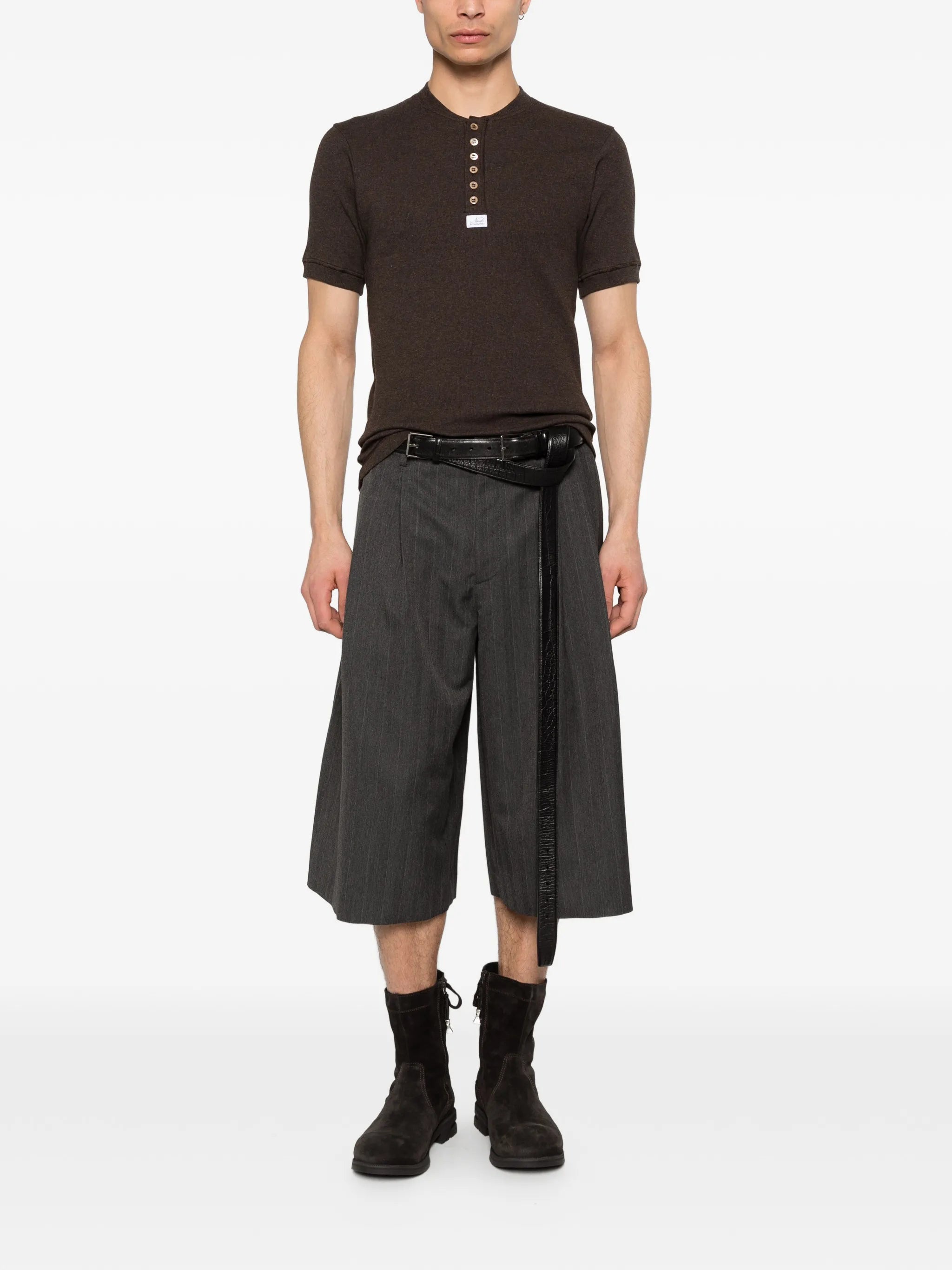 Magliano Magliano Button-placket T-shirt, view 2