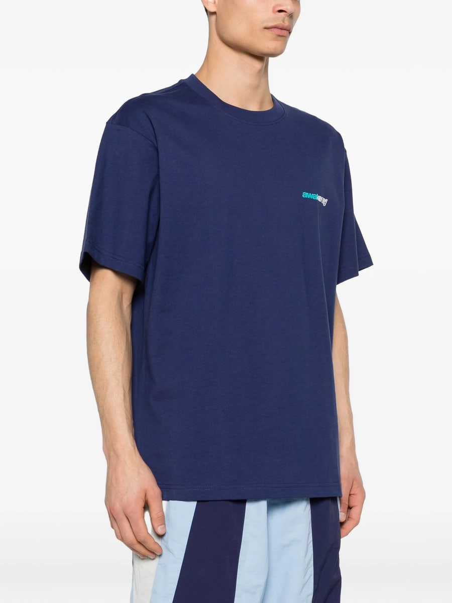 Awake Awake Round-neck T-shirt, view 4