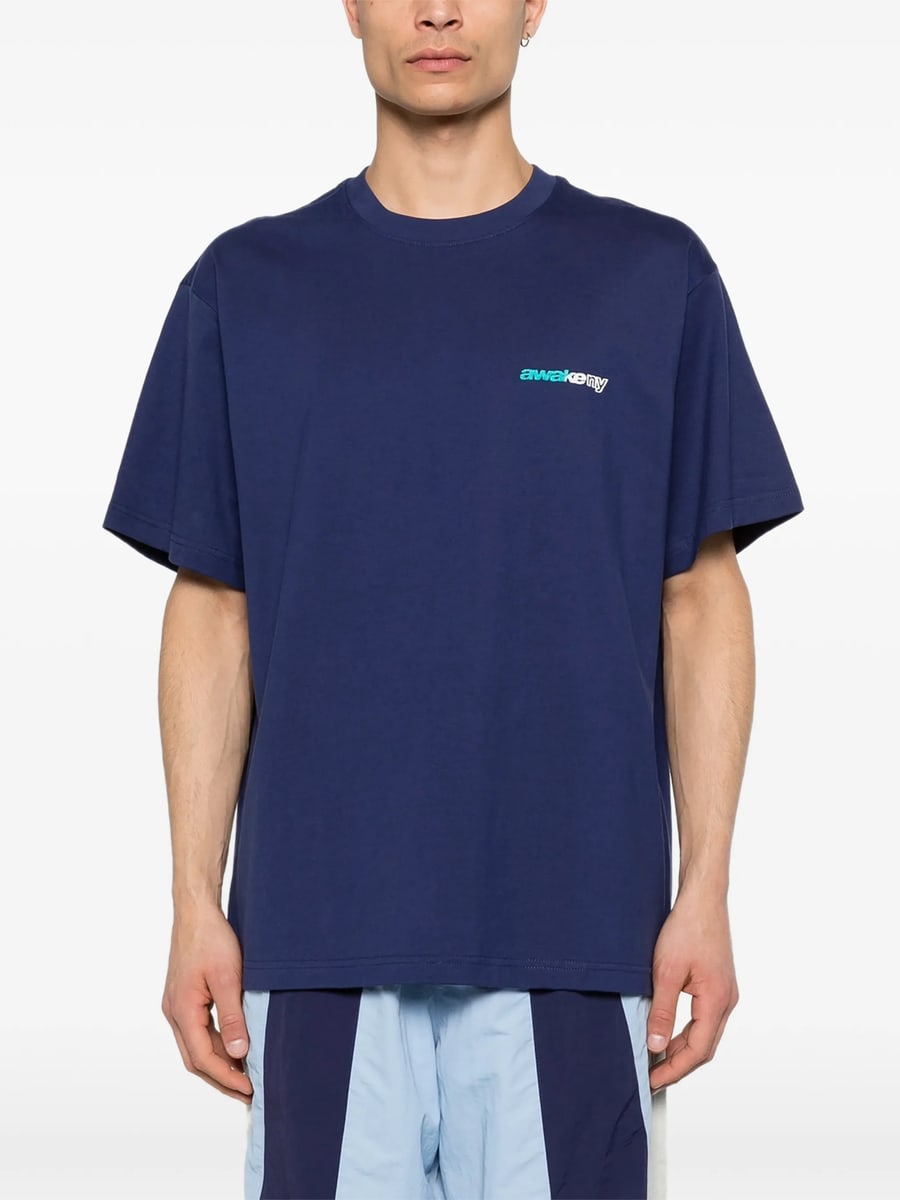 Awake Awake Round-neck T-shirt, view 5