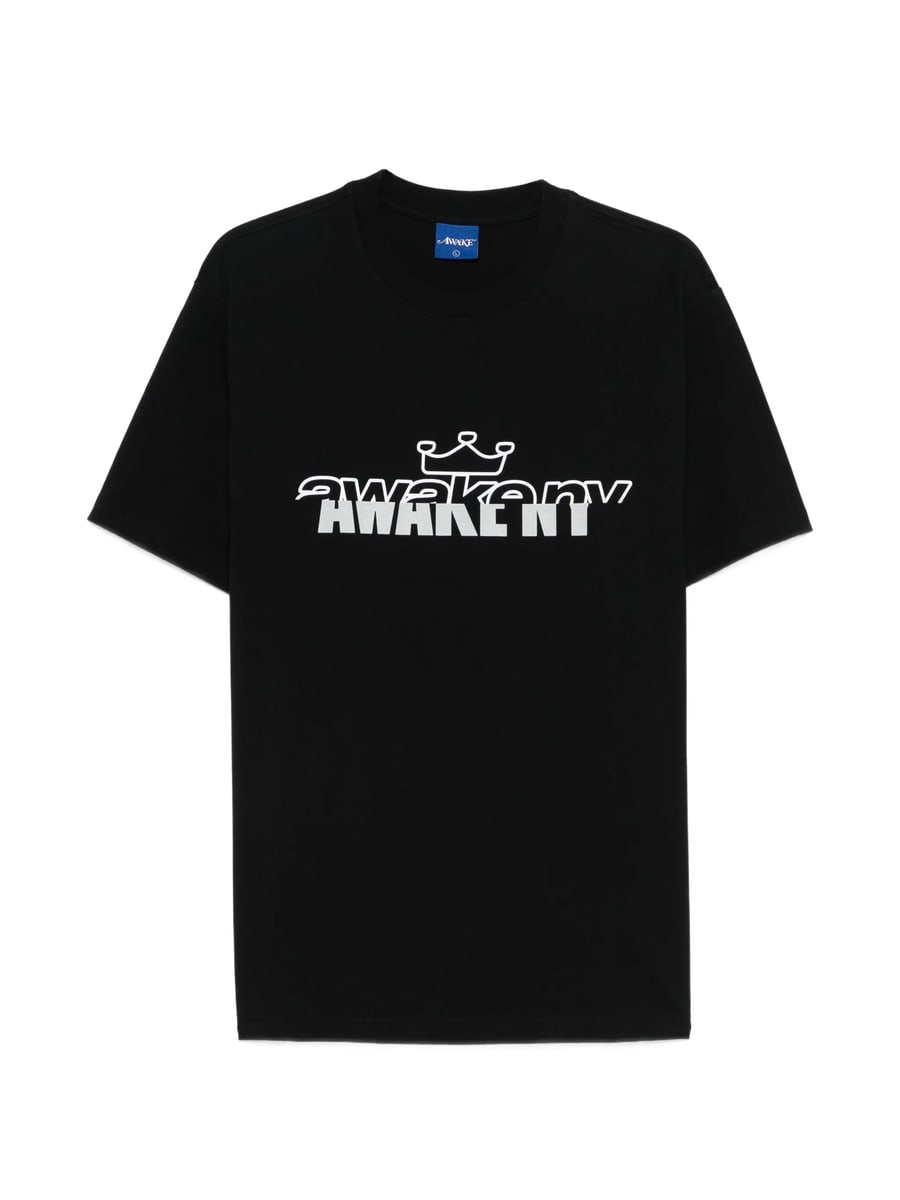 Awake Awake Headcrack Champs Logo T-shirt