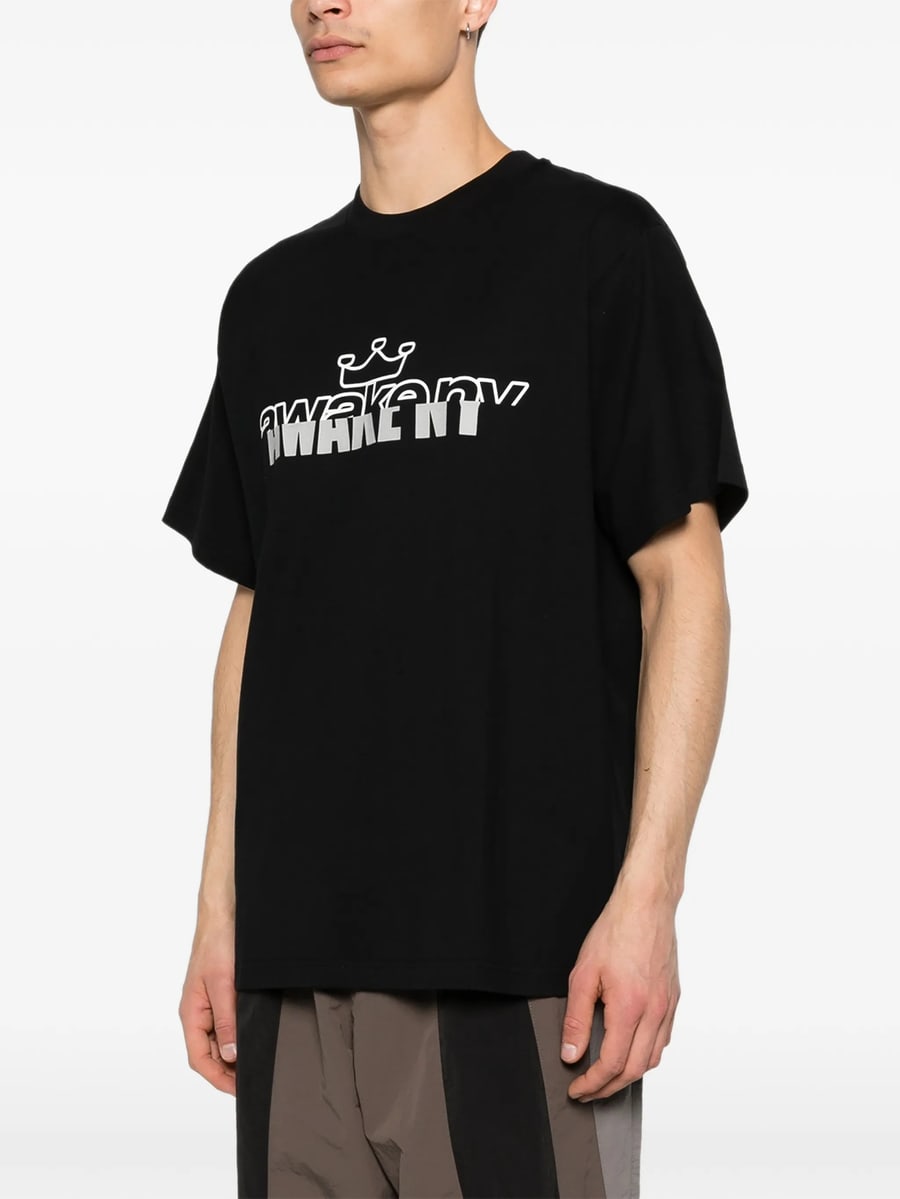 Awake Awake Headcrack Champs Logo T-shirt, view 5