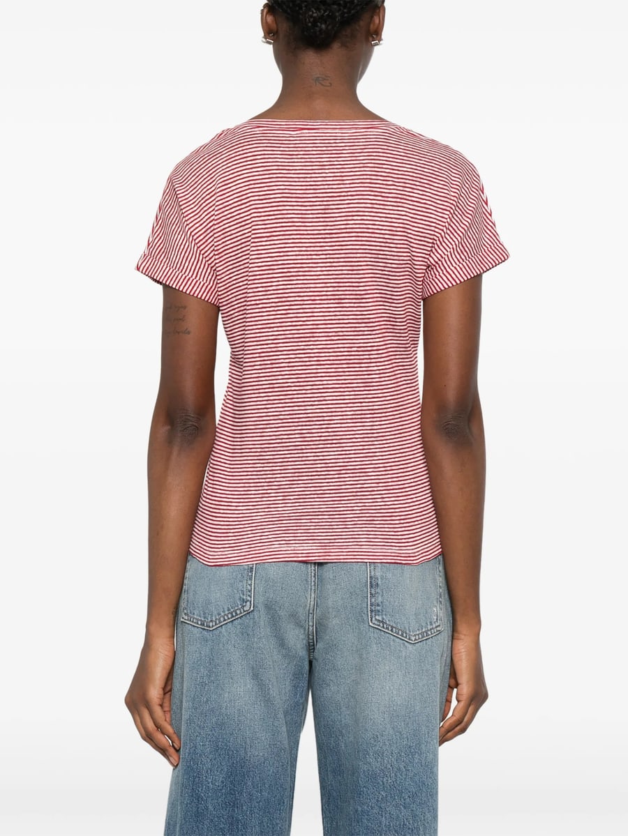 Aragona Aragona Striped T-shirt, view 5