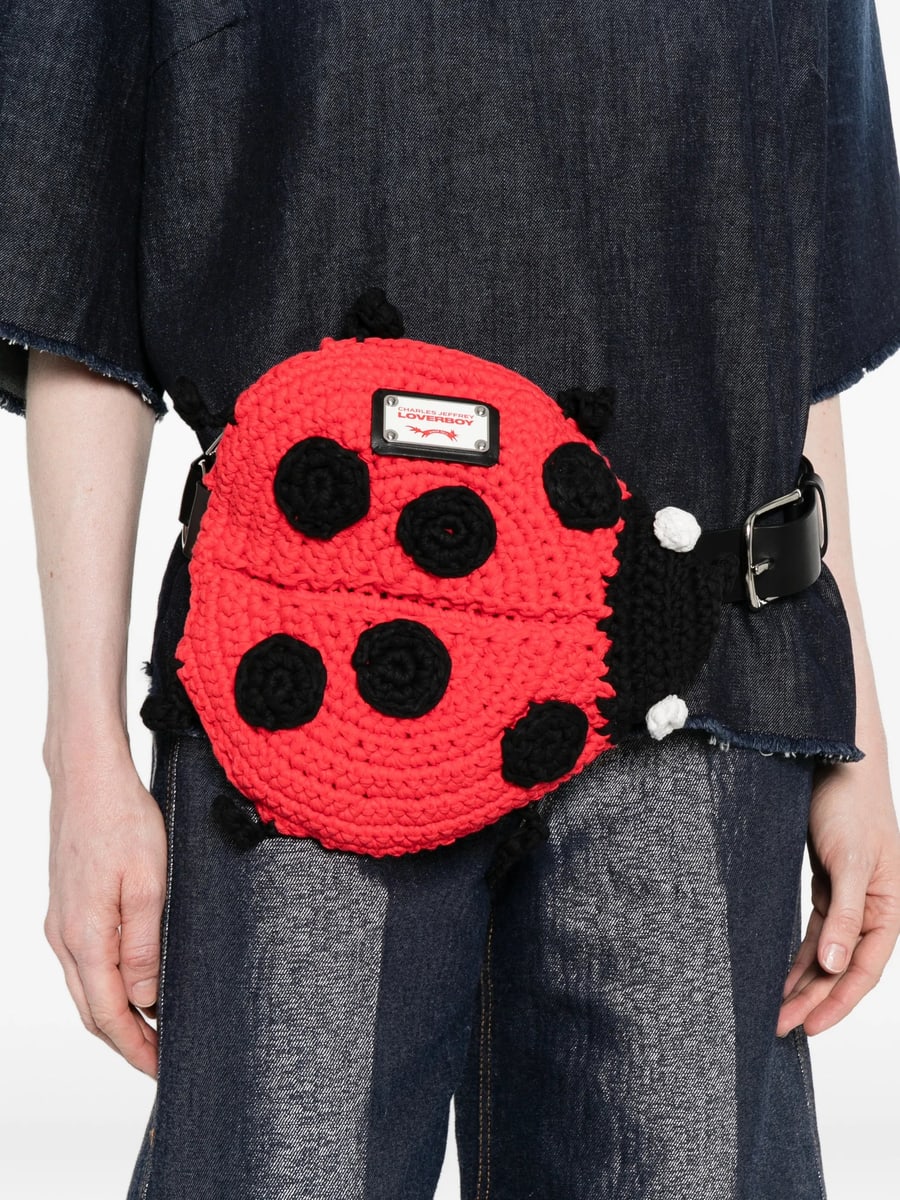 Charles Jeffrey Loverboy Charles Jeffrey Loverboy Ladybug-appliqué Belt Bag, view 2