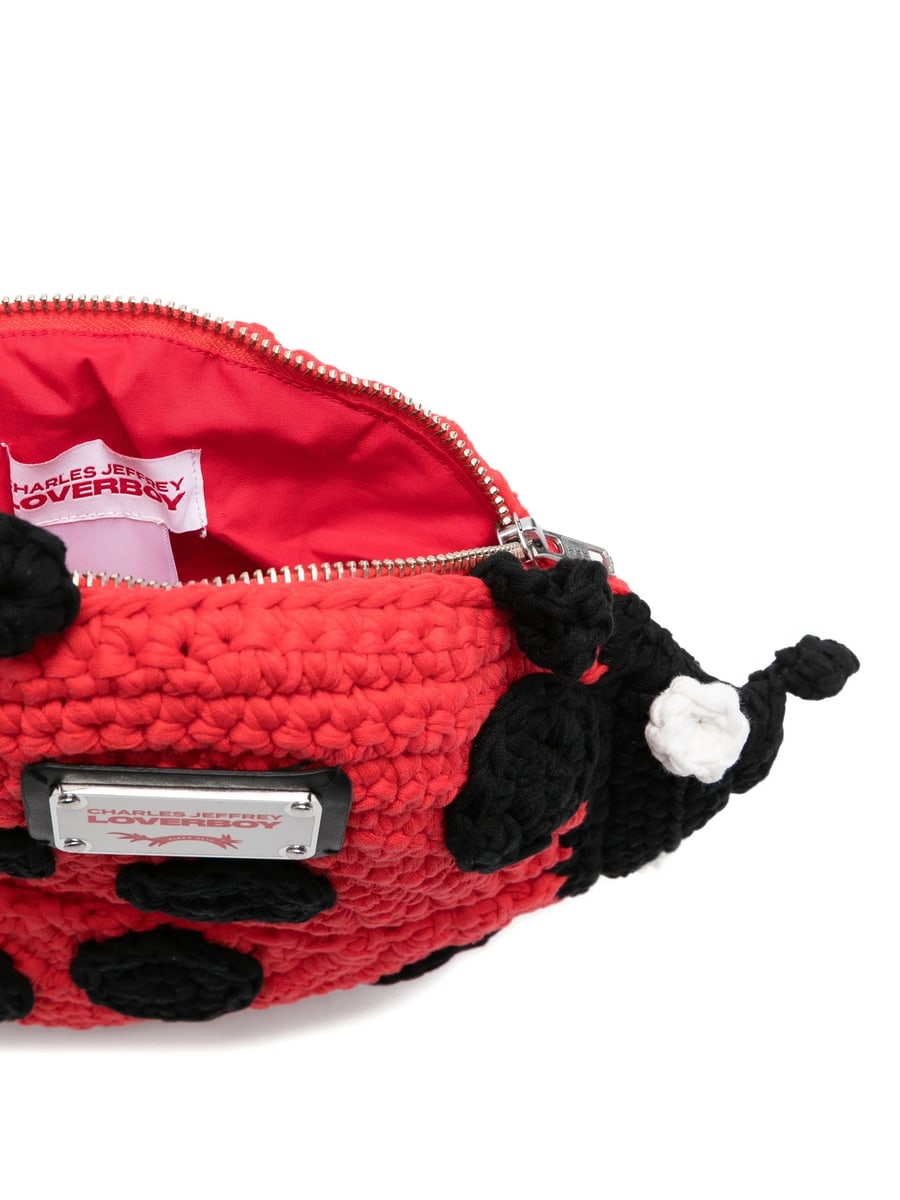 Charles Jeffrey Loverboy Charles Jeffrey Loverboy Ladybug-appliqué Belt Bag, view 5