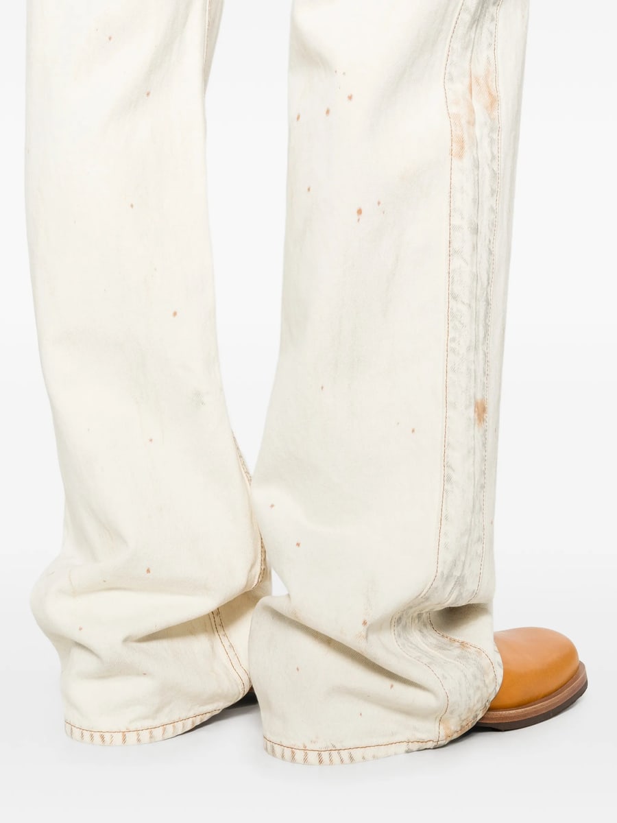 Rhude Rhude Distressed Straight Jeans, view 5