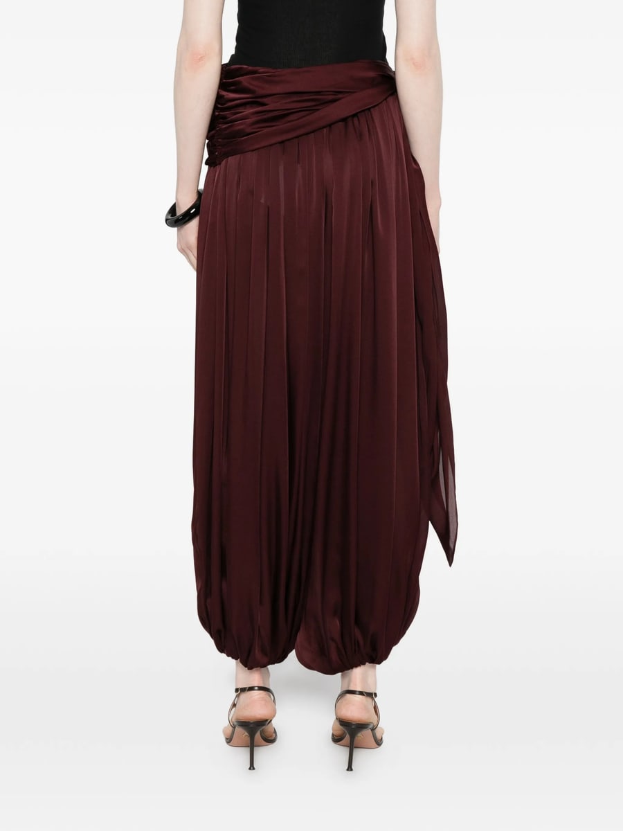 Zimmermann Zimmermann Luna Draped Trousers, view 2