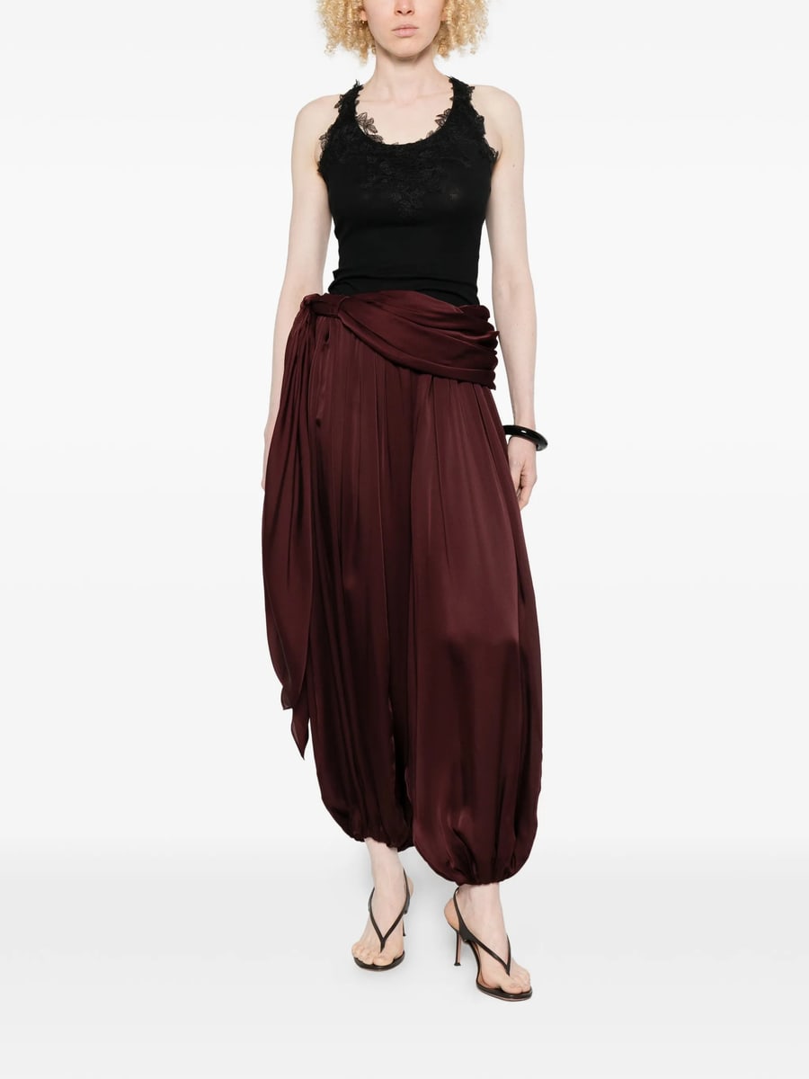 Zimmermann Zimmermann Luna Draped Trousers, view 3