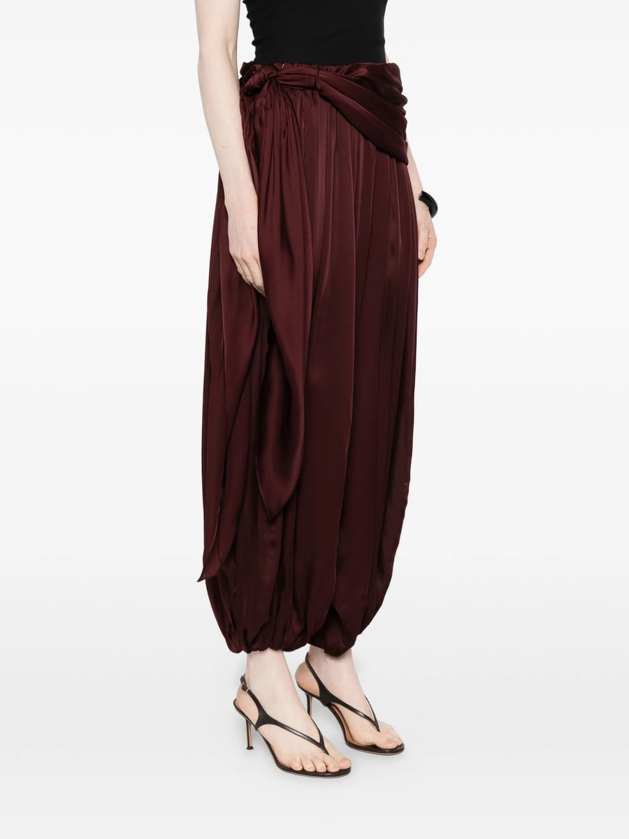 Zimmermann Zimmermann Luna Draped Trousers, view 4