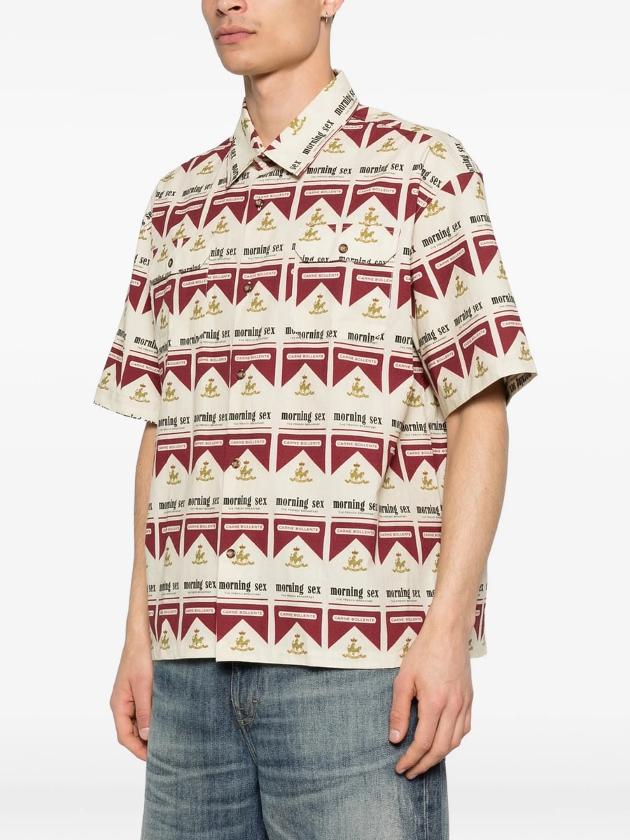 Carne Bollente Carne Bollente Printed Short-sleeve Shirt, view 3
