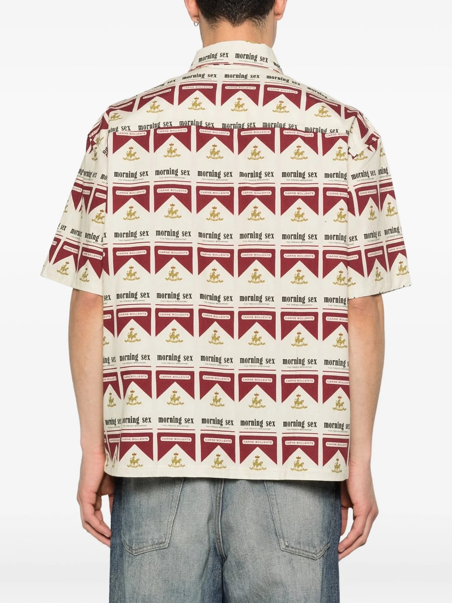 Carne Bollente Carne Bollente Printed Short-sleeve Shirt, view 4