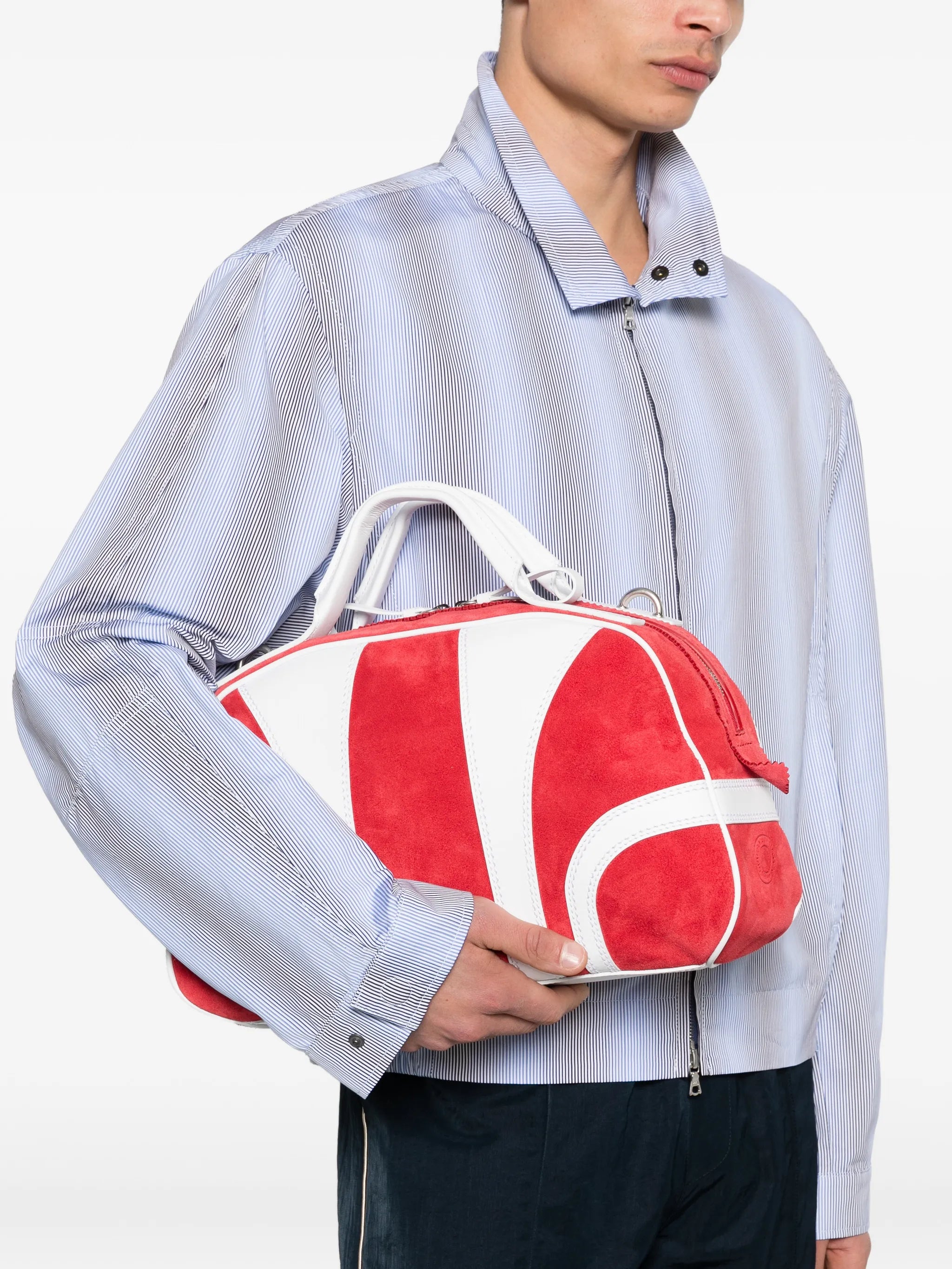 Dries Van Noten Dries Van Noten Striped Tote Bag, view 2
